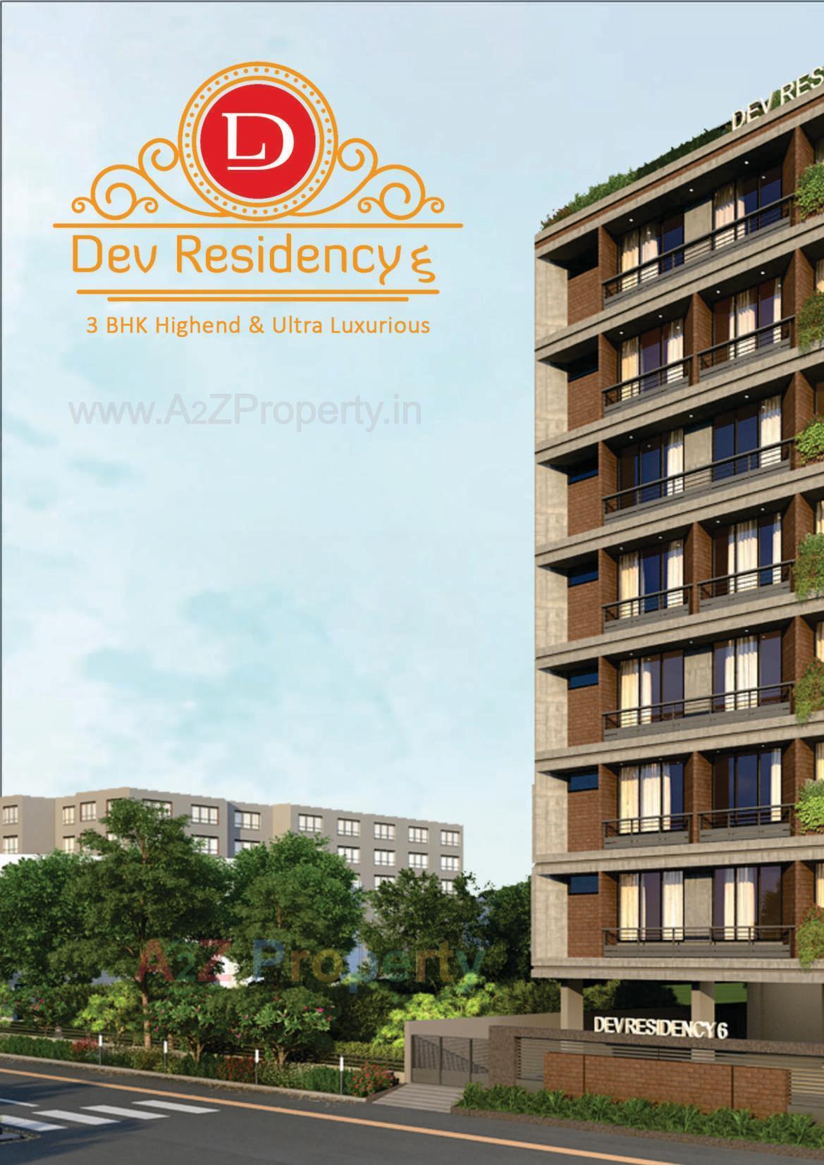 3D Elevation of real estate project Dev Residency located at Ahmedabad, Ahmedabad, Gujarat