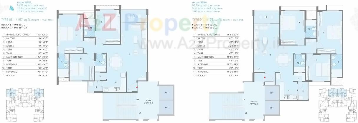 Layout of real estate project Dev Solitaire located at City, Ahmedabad, Gujarat