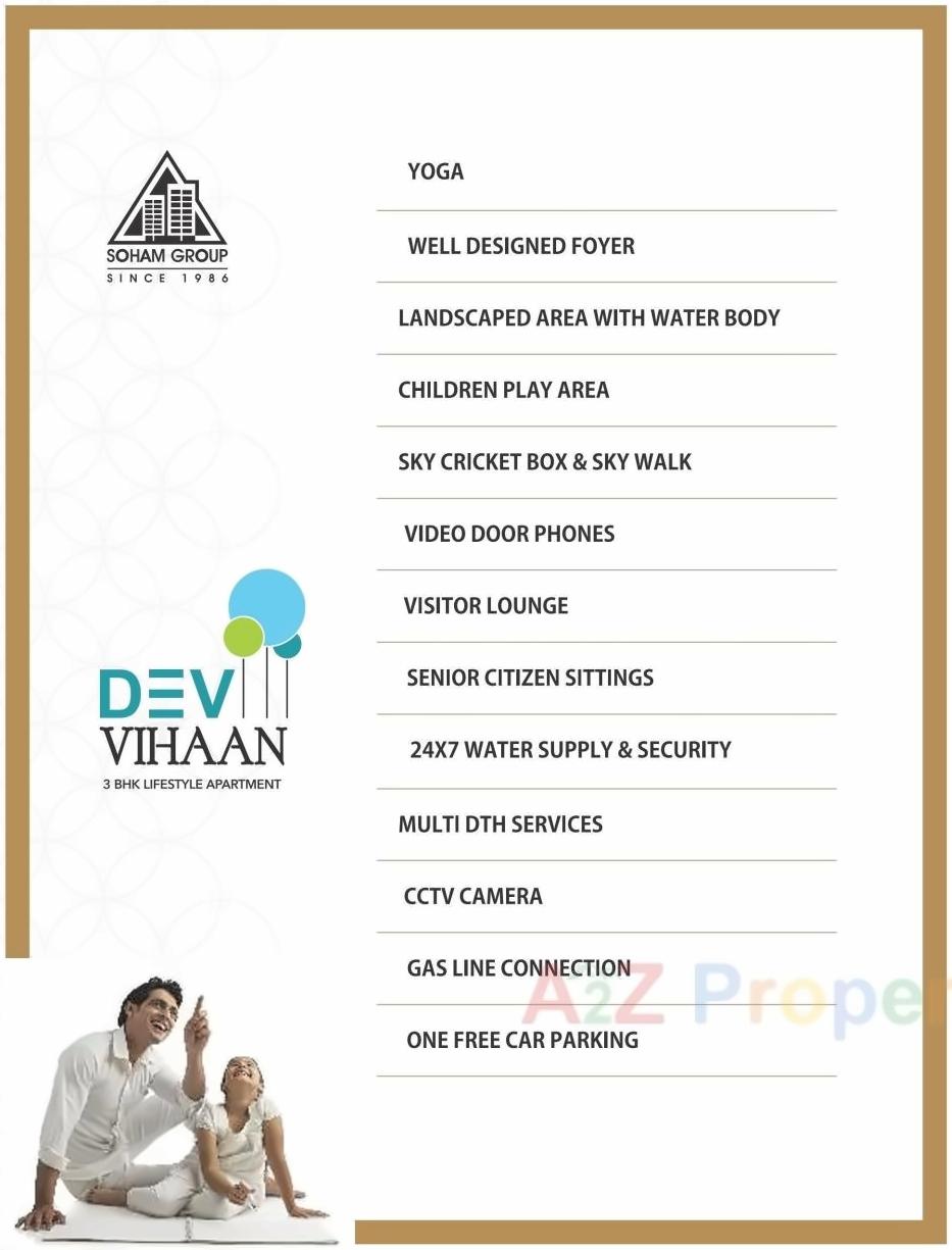 Amenities of Dev Vihaan