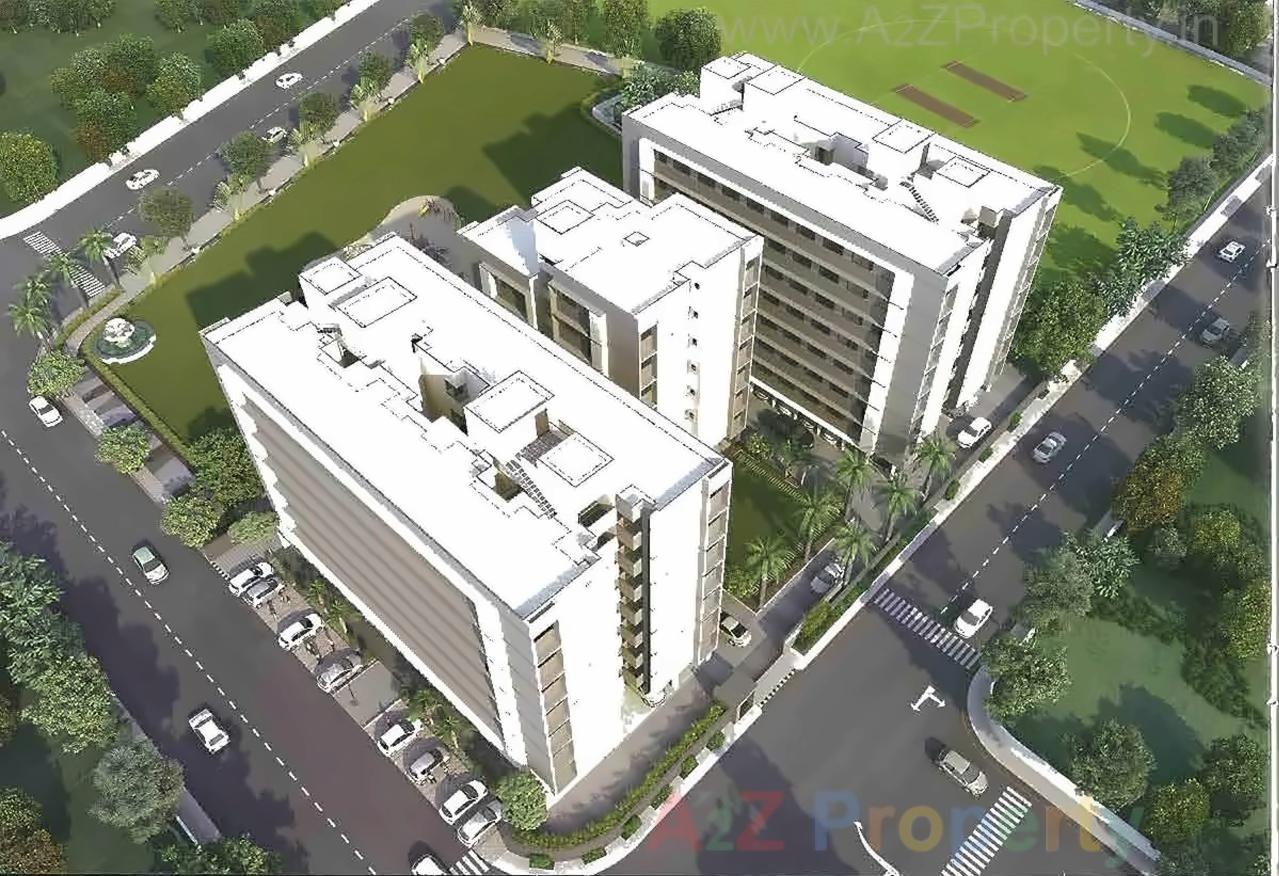 3D Elevation of real estate project Devam located at Jagatpur, Ahmedabad, Gujarat