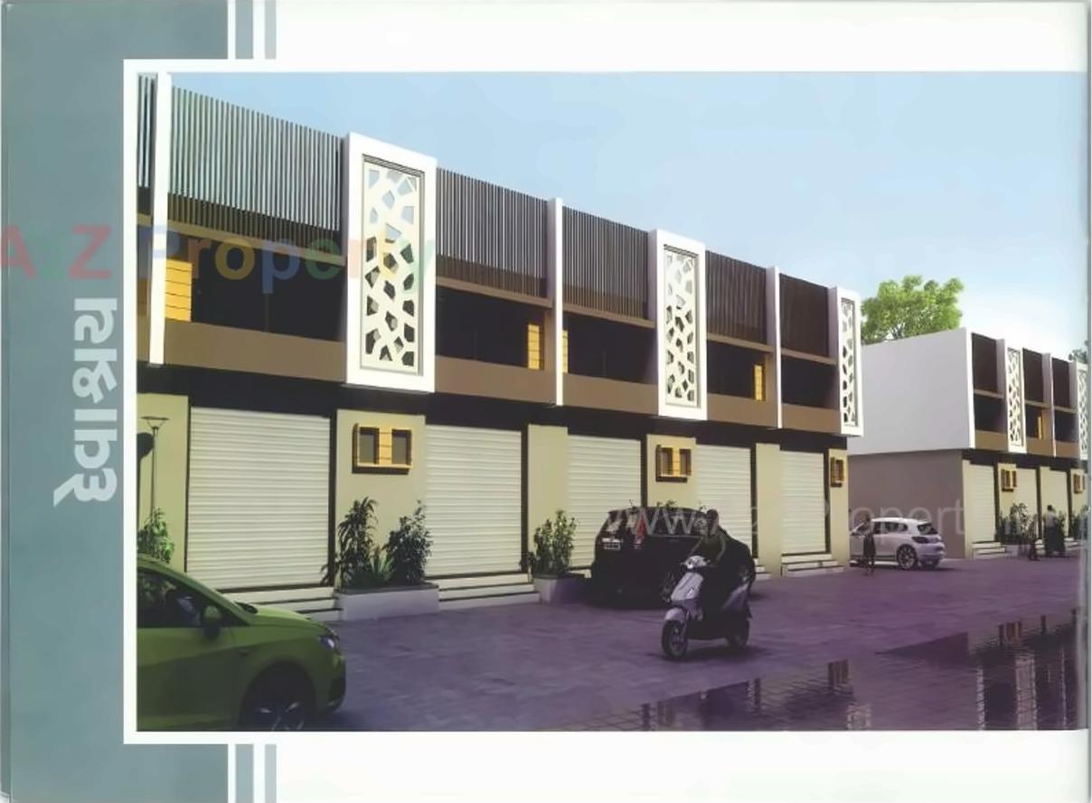 3D Elevation of real estate project Devashray Arcade Ind  Estate located at Hatijan, Ahmedabad, Gujarat