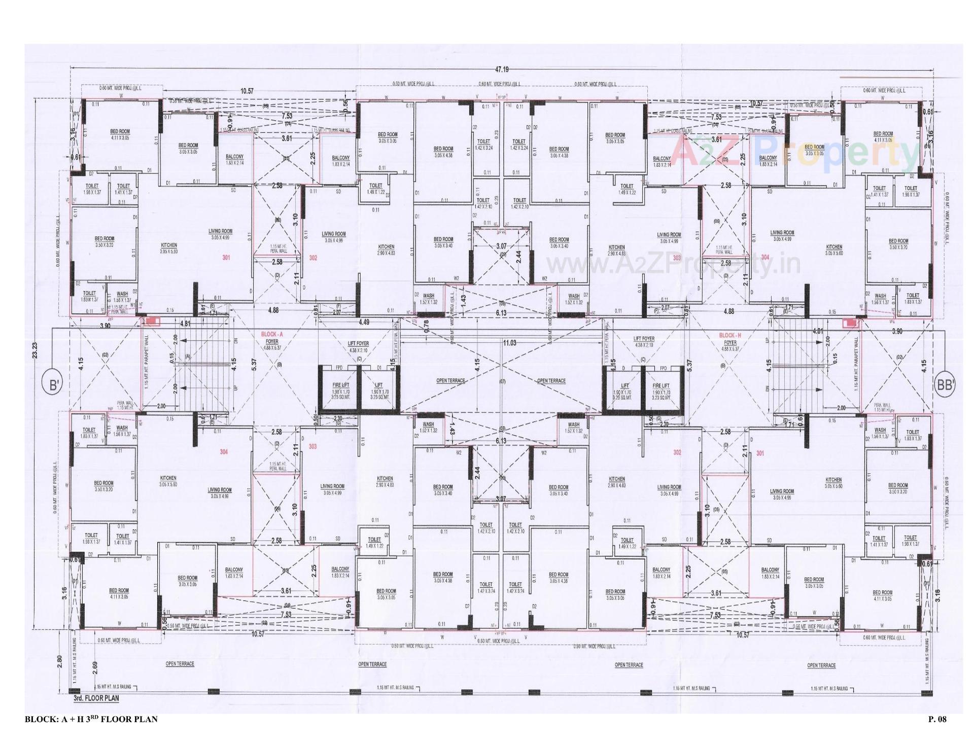 Layout of real estate project Devasva located at Vishalpur, Ahmedabad, Gujarat