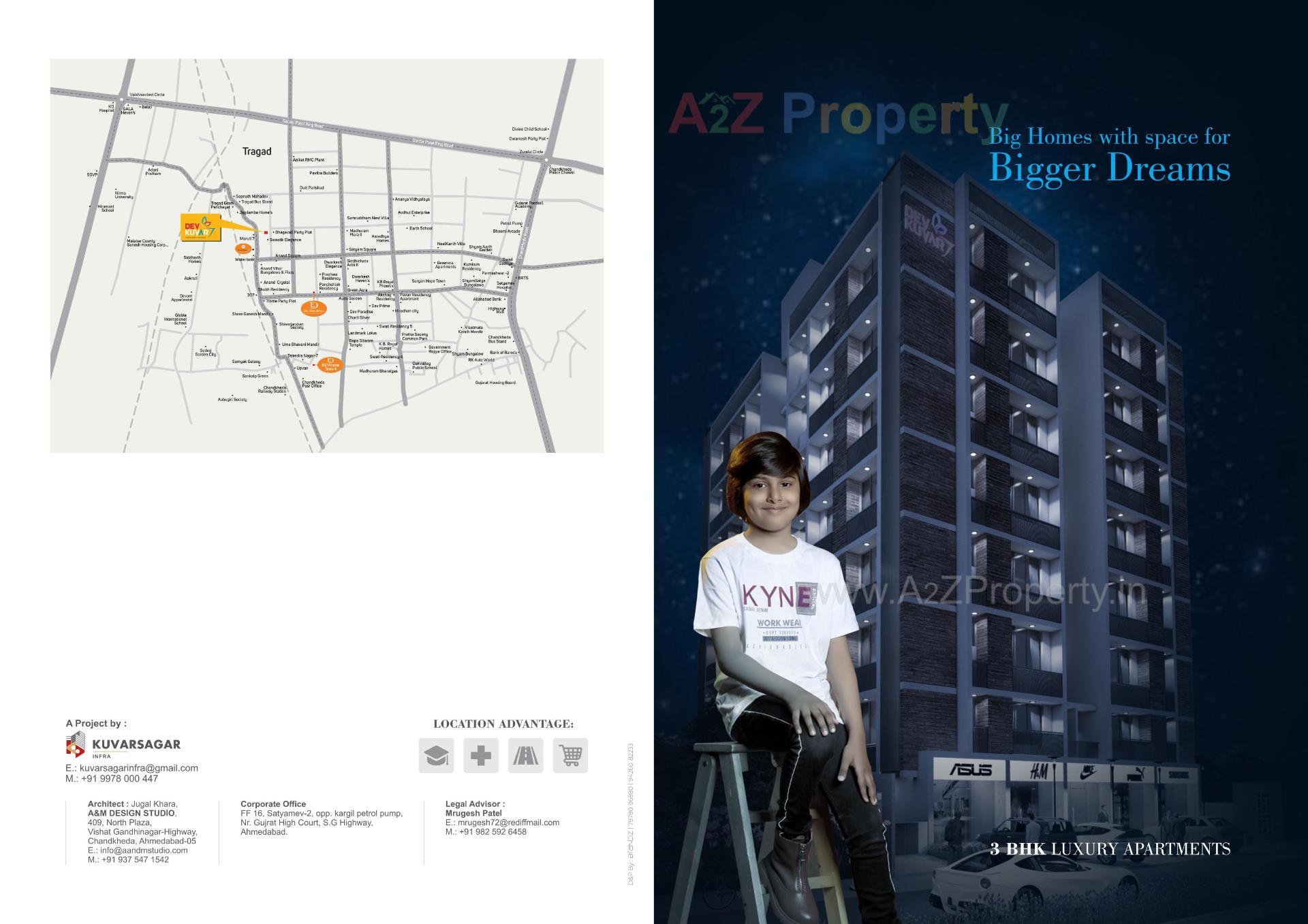  of real estate project Devkuvar located at Tragad, Ahmedabad, Gujarat