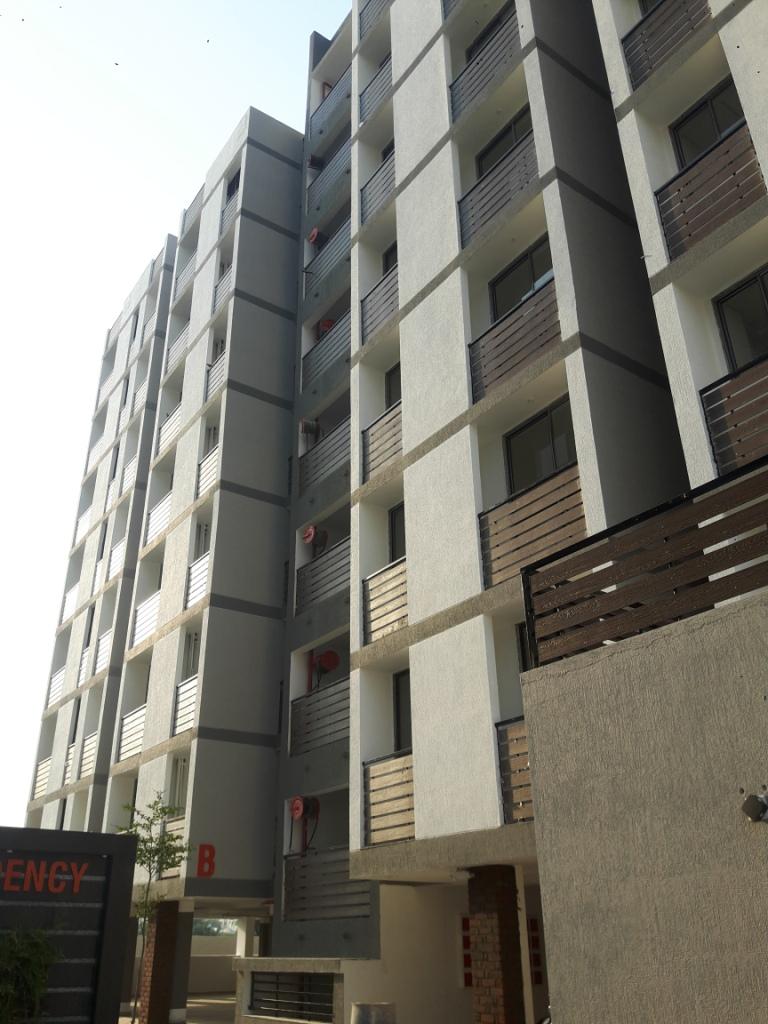 98641_const of real estate project Devresidency located at Tragad, Ahmedabad, Gujarat