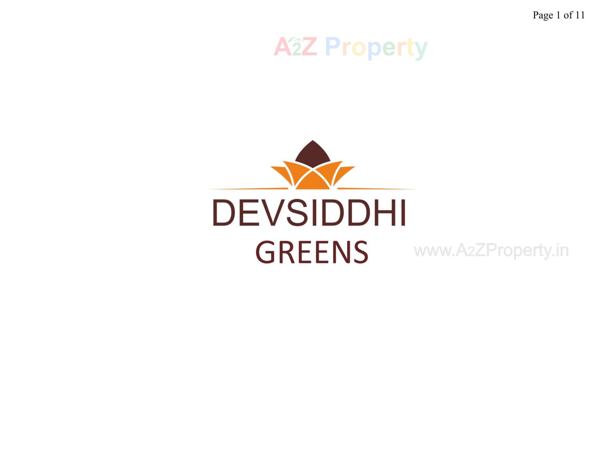  of real estate project Devsiddhi Greens located at Shekhpur-khanpur, Ahmedabad, Gujarat