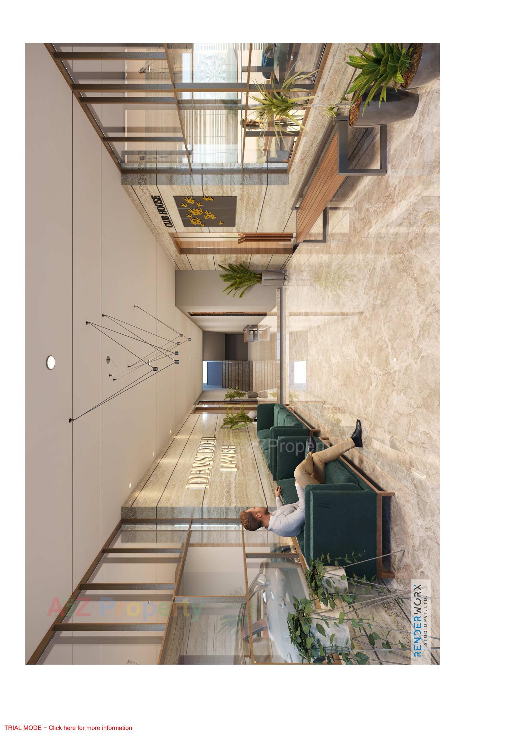 3D Elevation of real estate project Devsiddhi Lavish located at Changispur, Ahmedabad, Gujarat