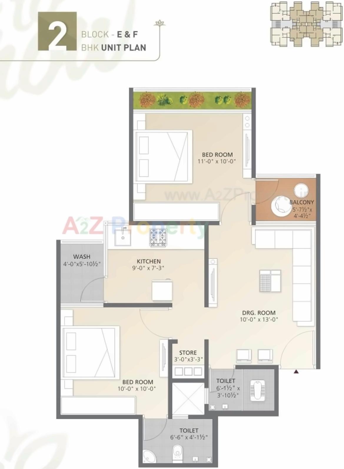 Layout of real estate project Dhairya Paradise located at Isanpur, Ahmedabad, Gujarat