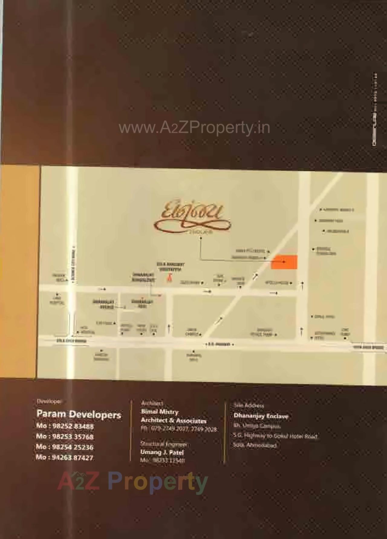  of real estate project Dhananjay Enclave located at Gota, Ahmedabad, Gujarat