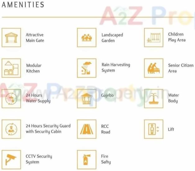 Amenities of Dhanraaj Habitat