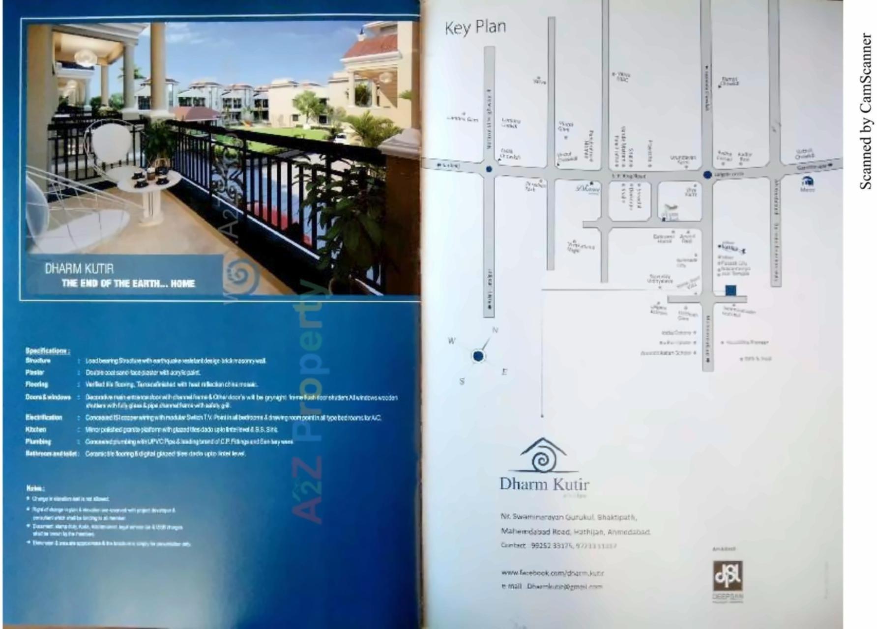  of real estate project Dharm Kutir located at Hathijan, Ahmedabad, Gujarat