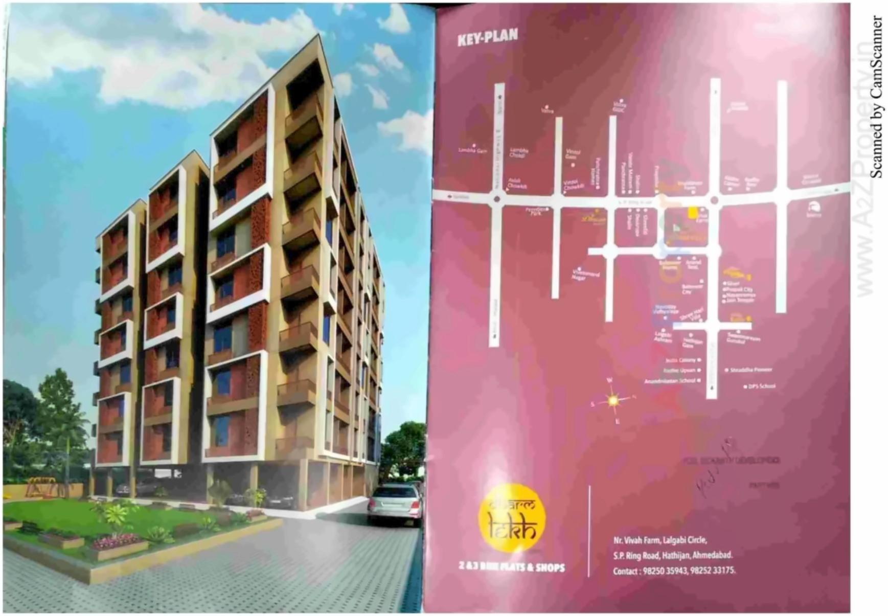  of real estate project Dharm Lekh located at Hathijan, Ahmedabad, Gujarat