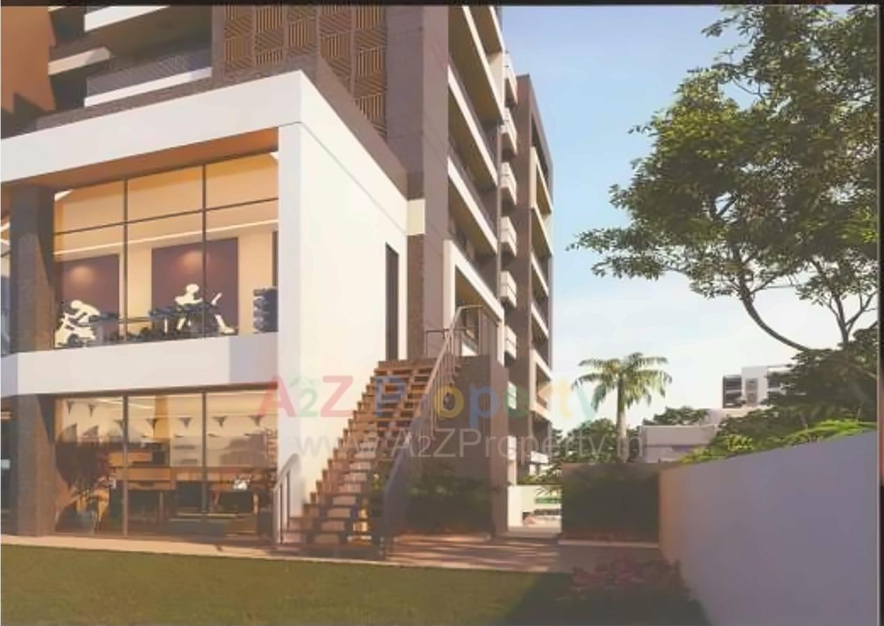 3D Elevation of real estate project Dharm Ved located at City, Ahmedabad, Gujarat