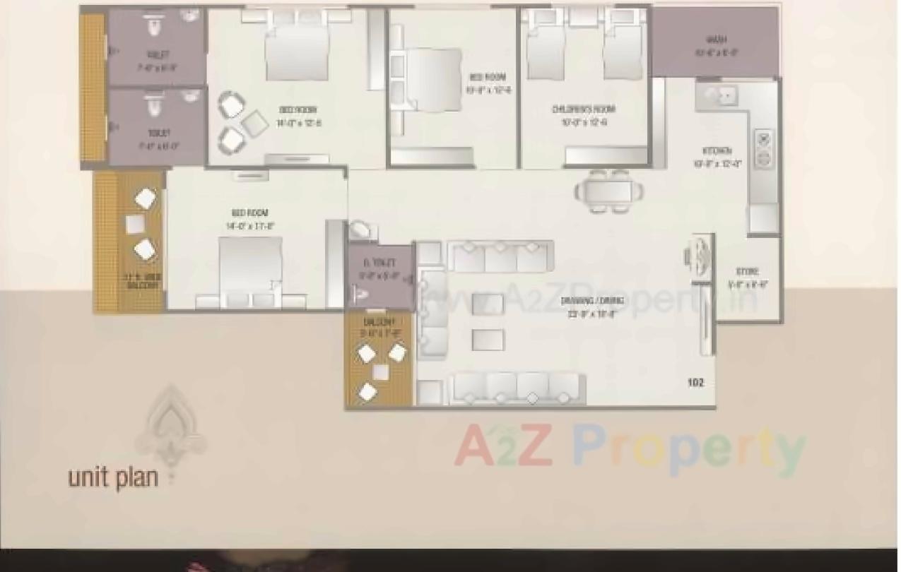 Layout of real estate project Dharm Ved located at City, Ahmedabad, Gujarat