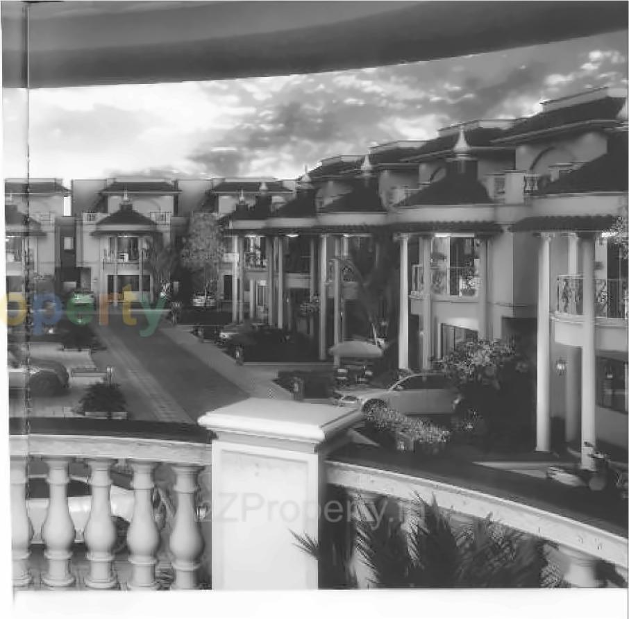 3D Elevation of real estate project Dharm Villa located at Hathijan, Ahmedabad, Gujarat