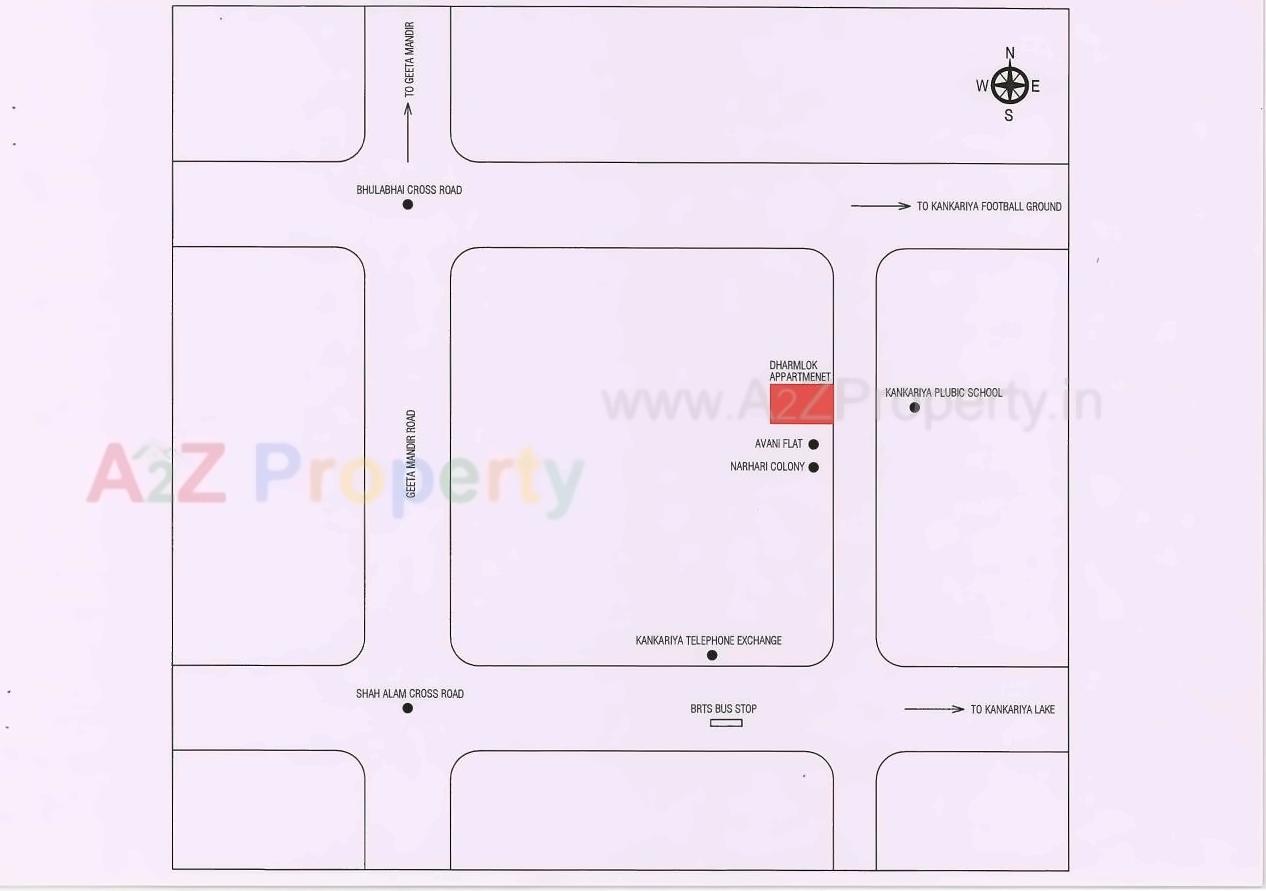  of real estate project Dharmlok Appartment located at Rajpur-hirpur, Ahmedabad, Gujarat