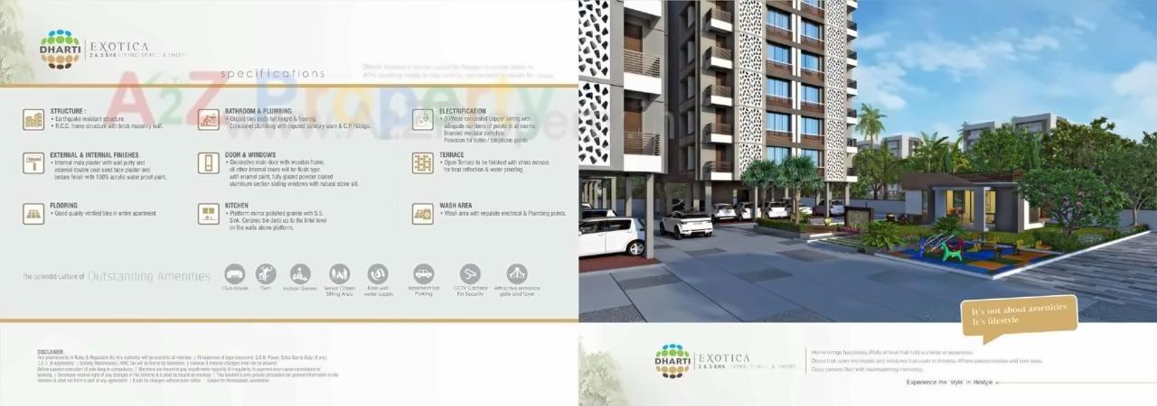  of real estate project Dharti Exotica located at City, Ahmedabad, Gujarat