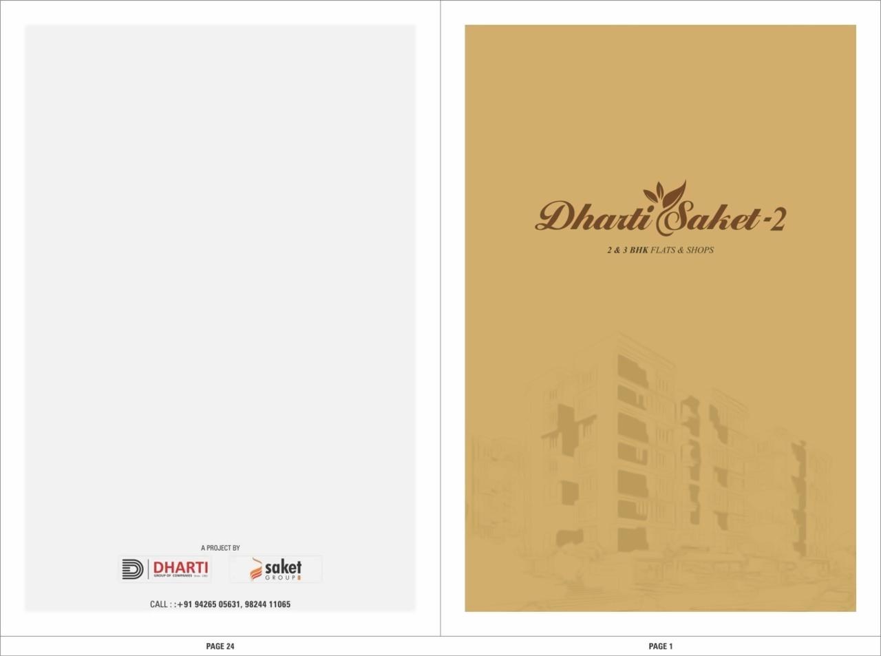  of real estate project Dharti Saket located at Chenpur, Ahmedabad, Gujarat