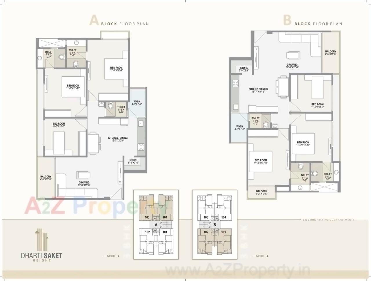 Layout of real estate project Dharti Saket Height located at Gota, Ahmedabad, Gujarat