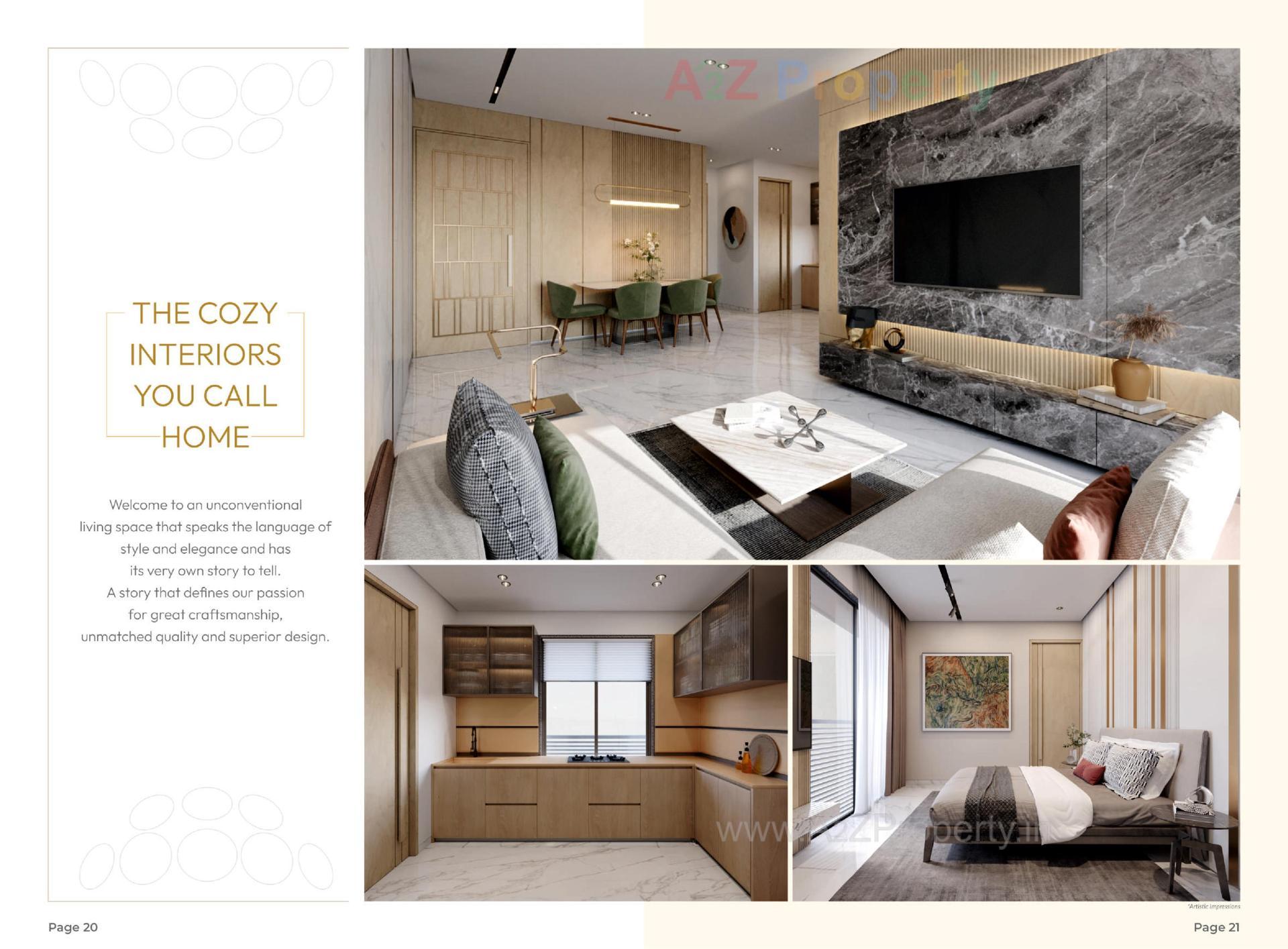 3D Elevation of real estate project Dharti Skyline located at Ahmedabad, Ahmedabad, Gujarat