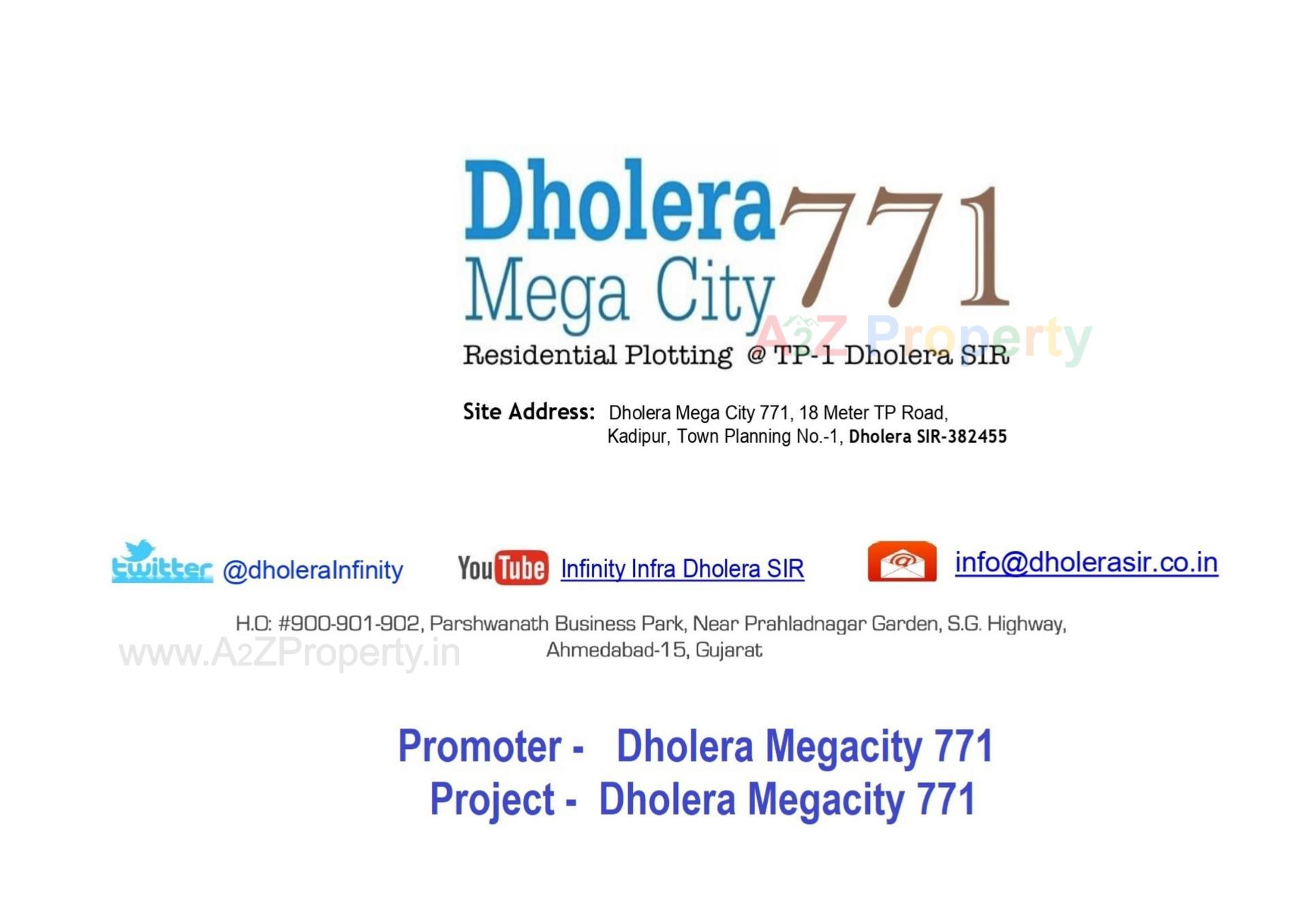  of real estate project Dholera Megacity located at Kadipur, Ahmedabad, Gujarat