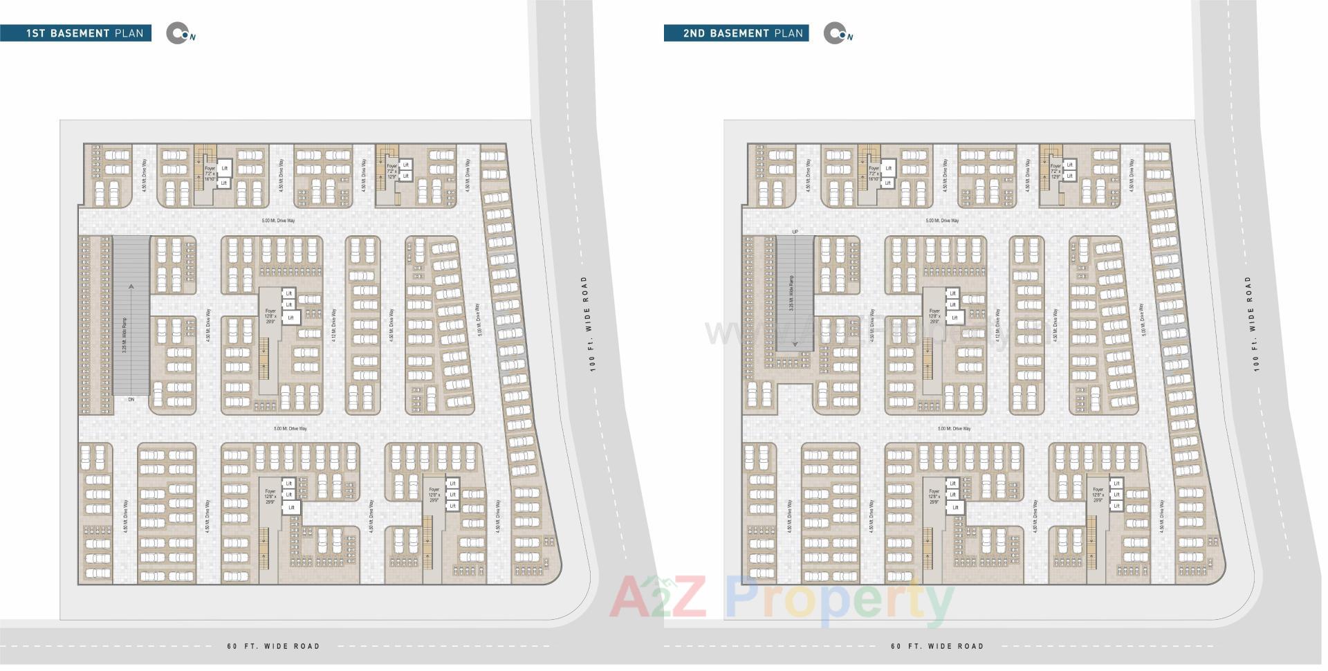 Layout of real estate project Dhs Orbit located at Laxmipura, Ahmedabad, Gujarat