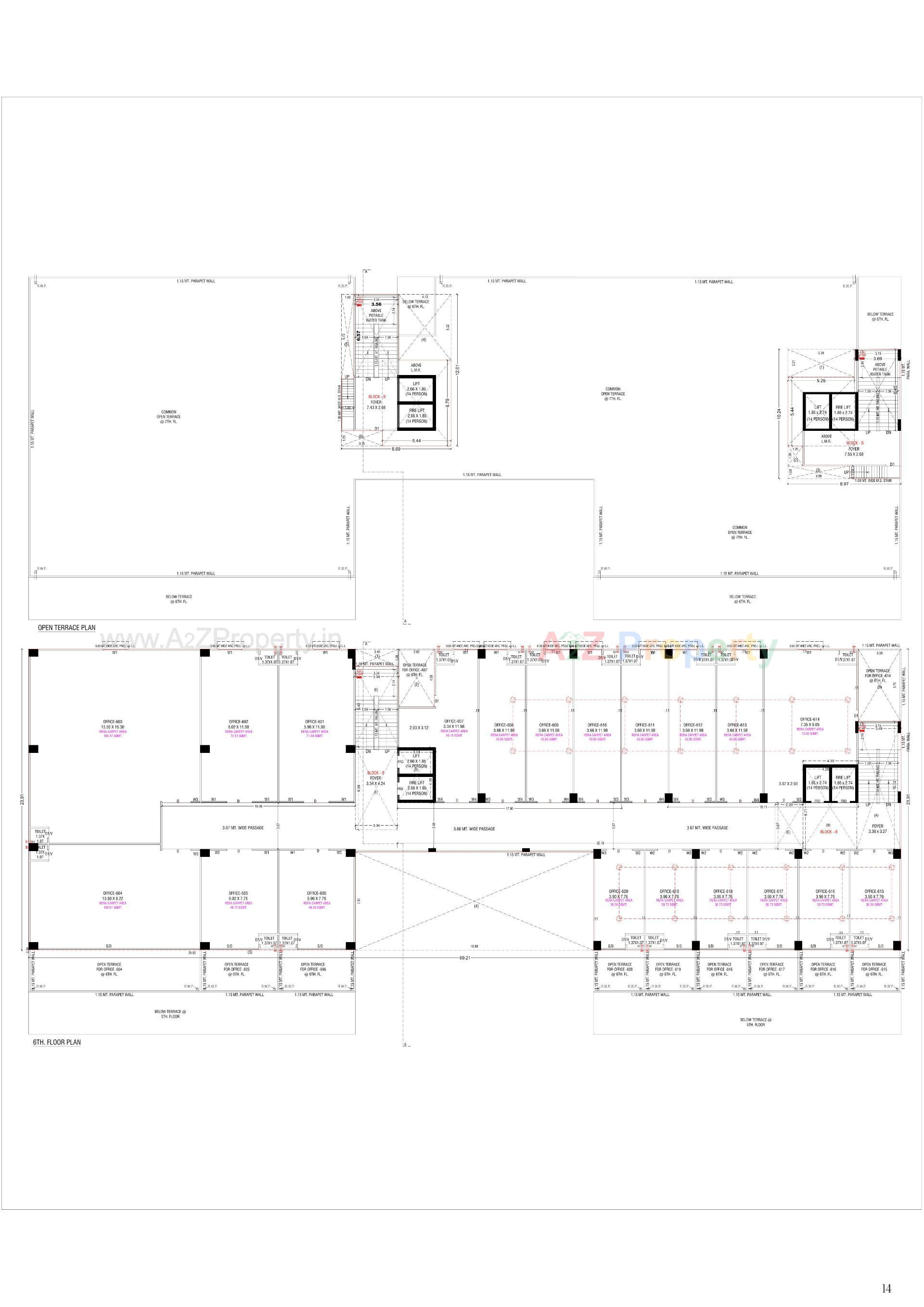 Layout of real estate project Diamond Retail Space located at Nikol, Ahmedabad, Gujarat