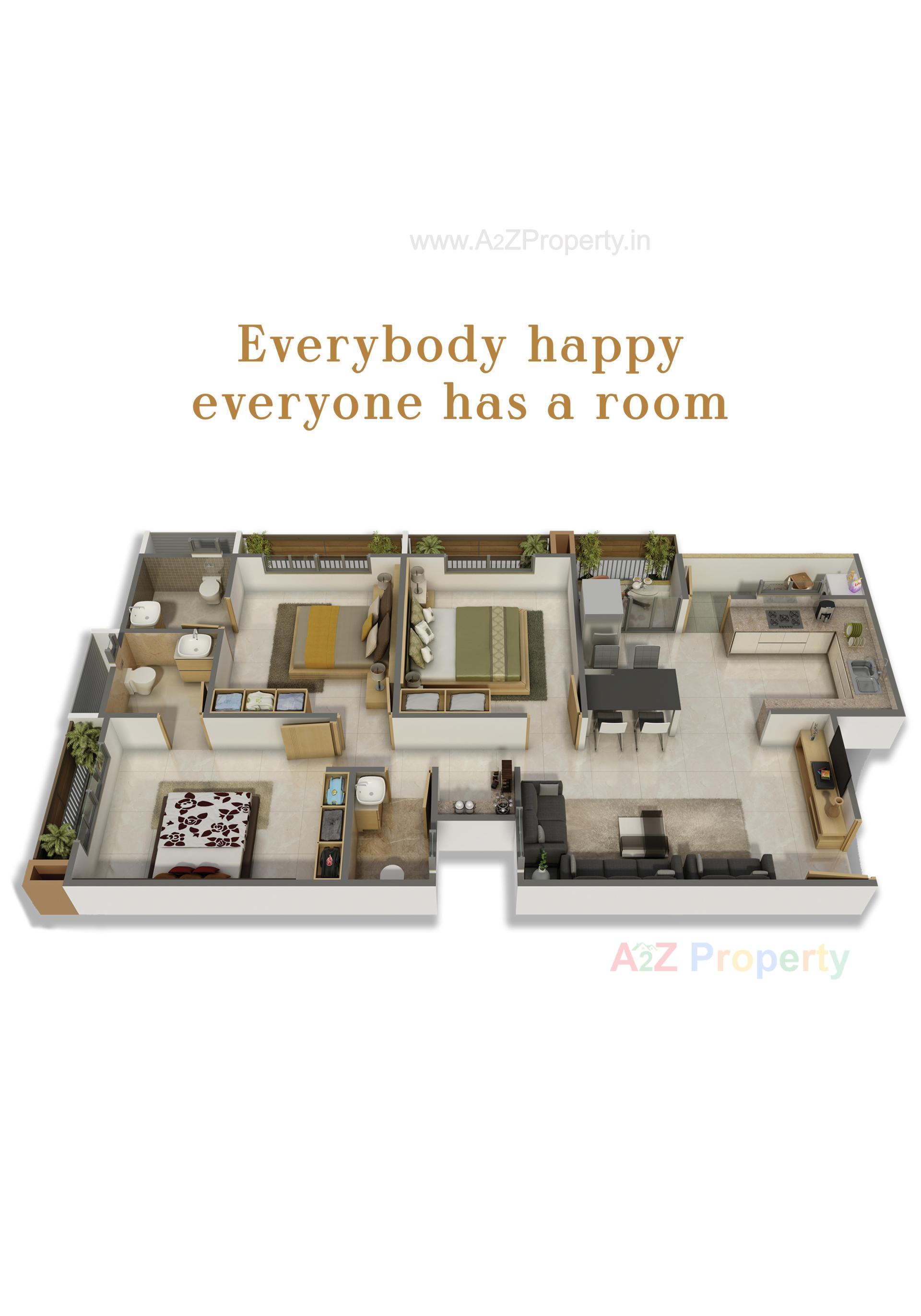 Layout of real estate project Dilip Exotica located at Ahmedabad, Ahmedabad, Gujarat