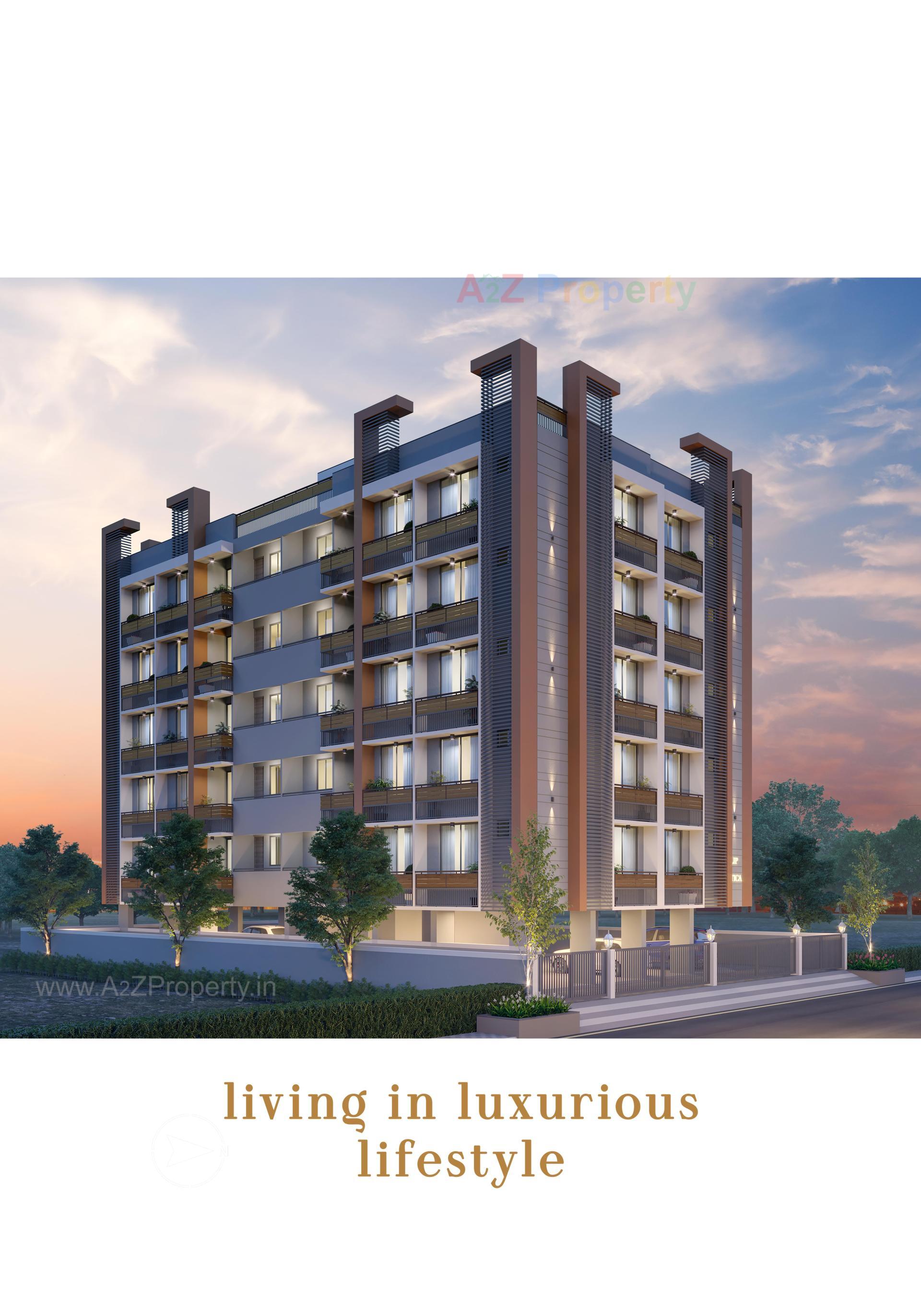 3D Elevation of real estate project Dilip Exotica located at Ahmedabad, Ahmedabad, Gujarat