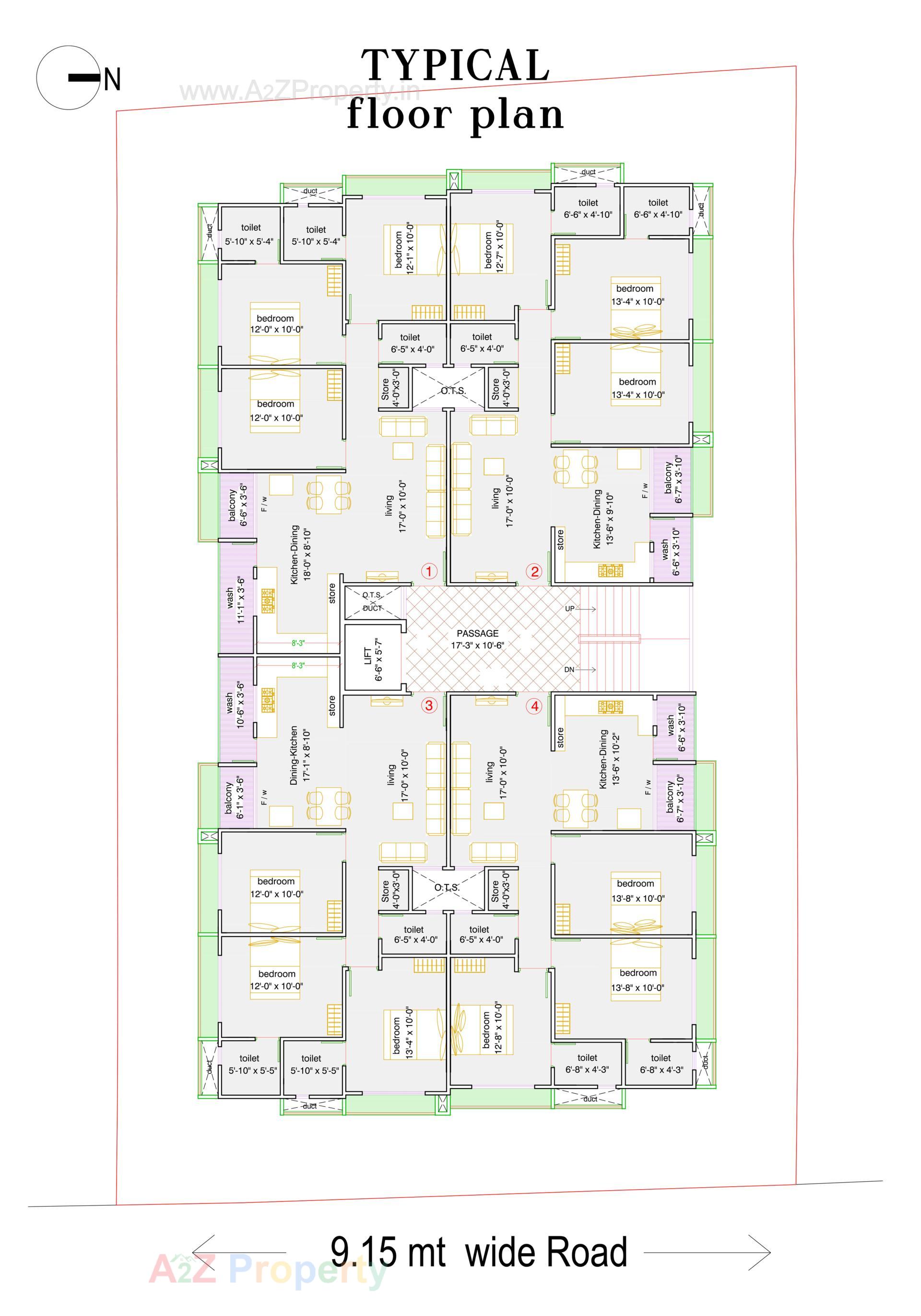 Layout of real estate project Dilip Exotica located at Ahmedabad, Ahmedabad, Gujarat