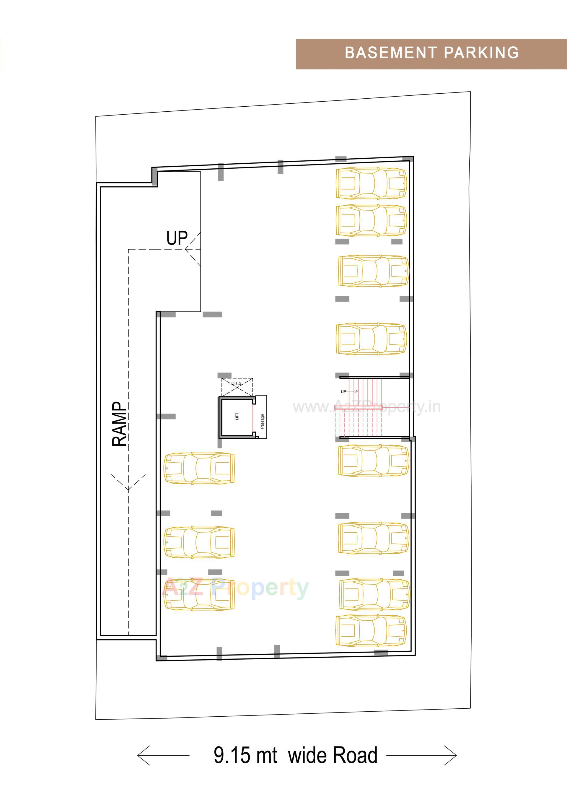 Layout of real estate project Dilip Exotica located at Ahmedabad, Ahmedabad, Gujarat