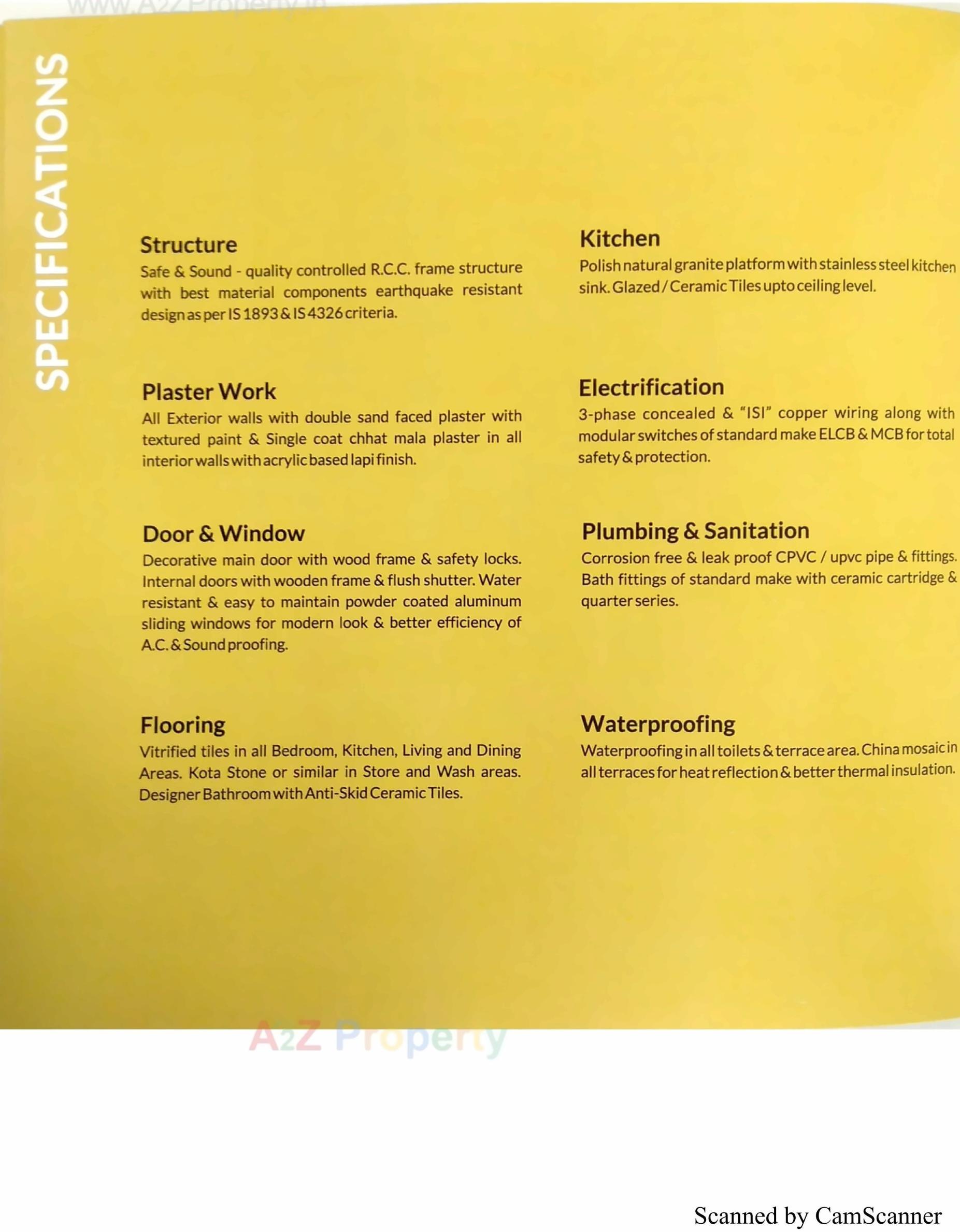  of real estate project Dimple Flats located at Vasna, Ahmedabad, Gujarat