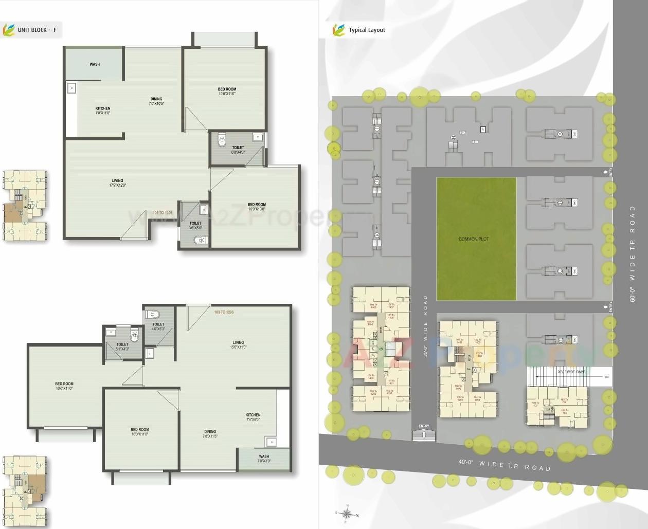 Layout of real estate project Diva Height located at Gota, Ahmedabad, Gujarat