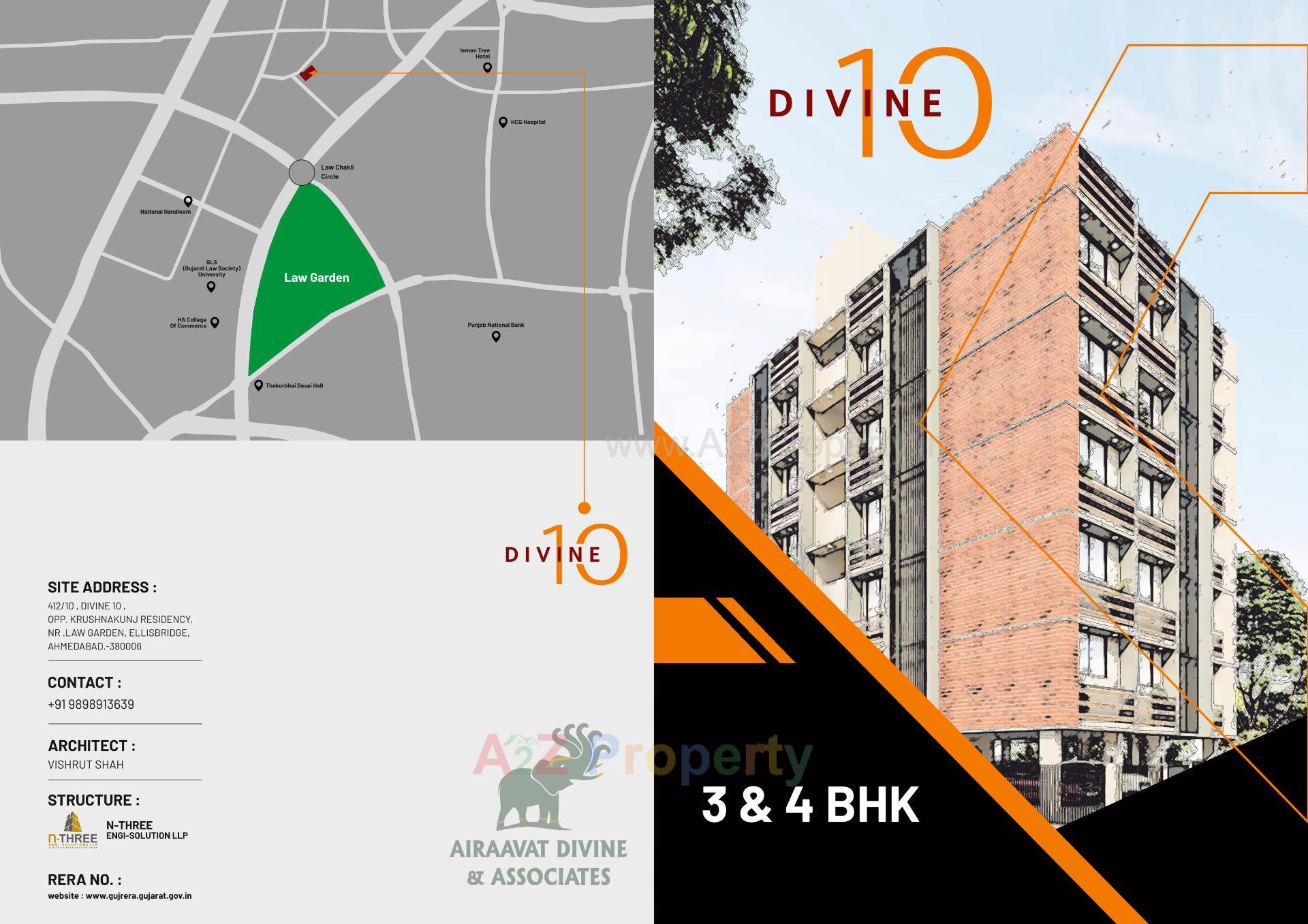  of real estate project Divine 10 located at Changispur, Ahmedabad, Gujarat
