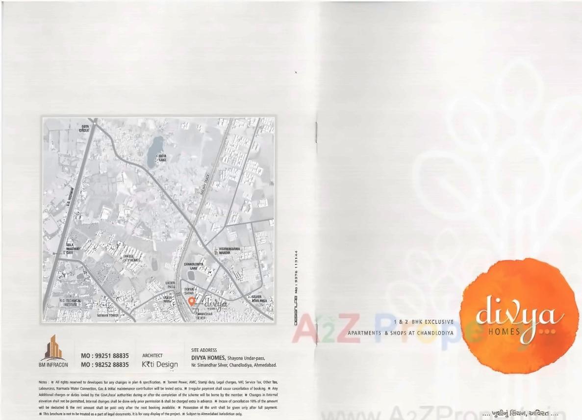  of real estate project Divya Homes located at City, Ahmedabad, Gujarat