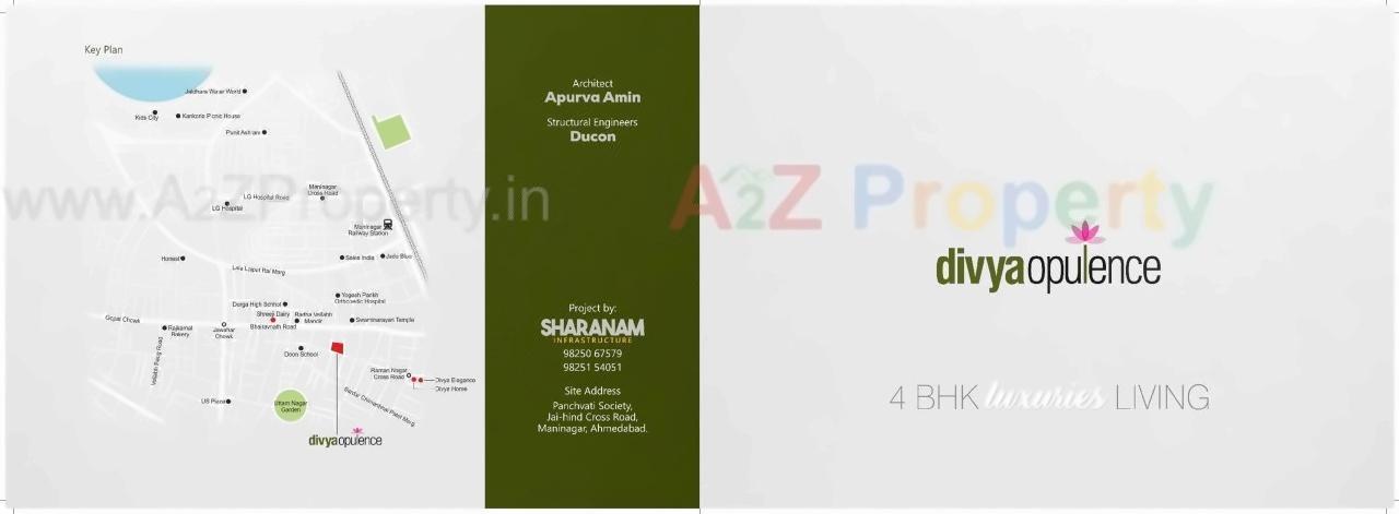  of real estate project Divya Opulence located at Rajpur-hirpur, Ahmedabad, Gujarat
