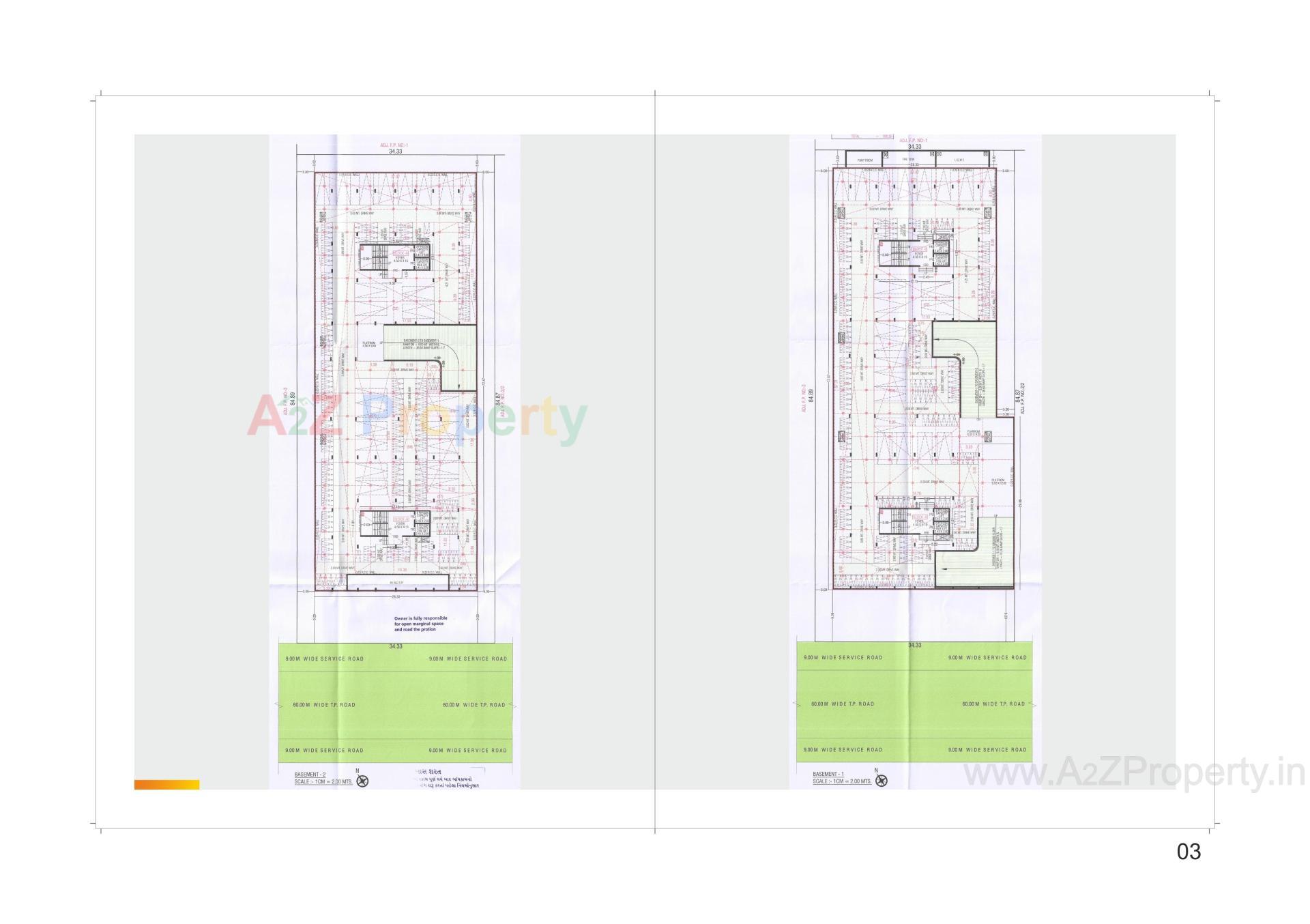 Layout of real estate project Diwali Skyz located at Khoraj, Ahmedabad, Gujarat