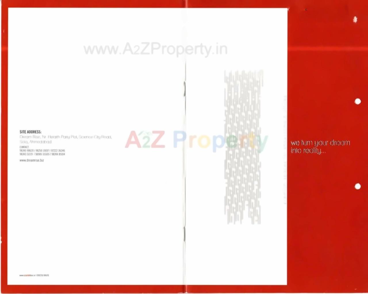  of real estate project Dream Rise located at Sola, Ahmedabad, Gujarat