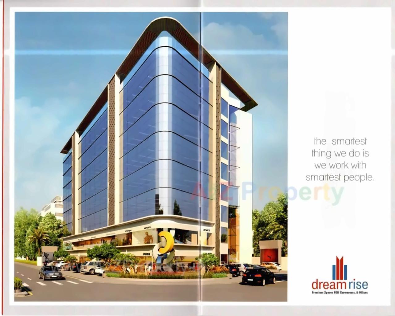 3D Elevation of real estate project Dream Rise located at Sola, Ahmedabad, Gujarat