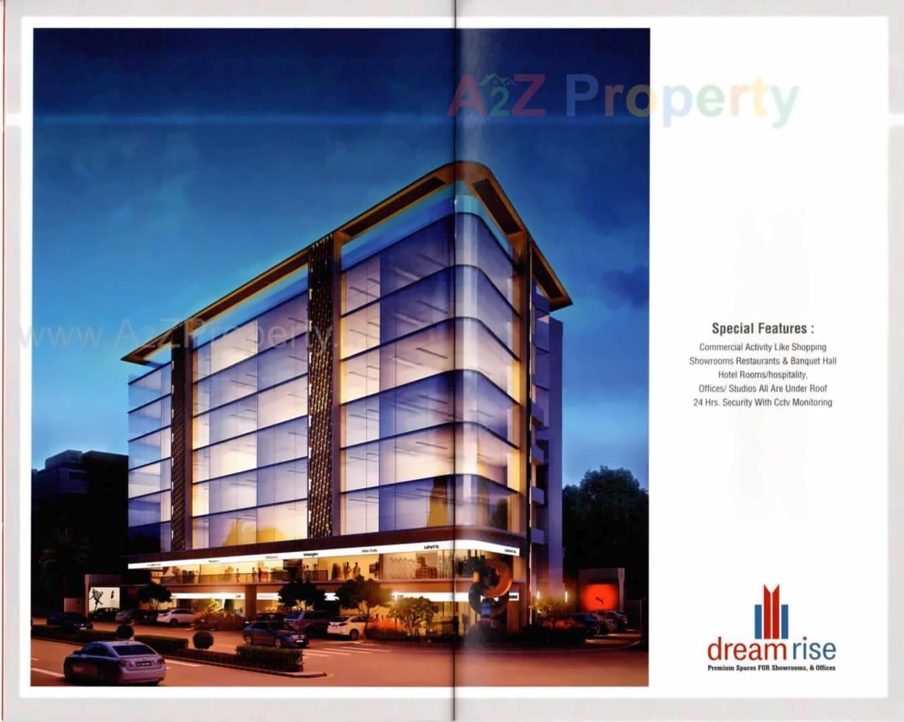 3D Elevation of real estate project Dream Rise located at Sola, Ahmedabad, Gujarat