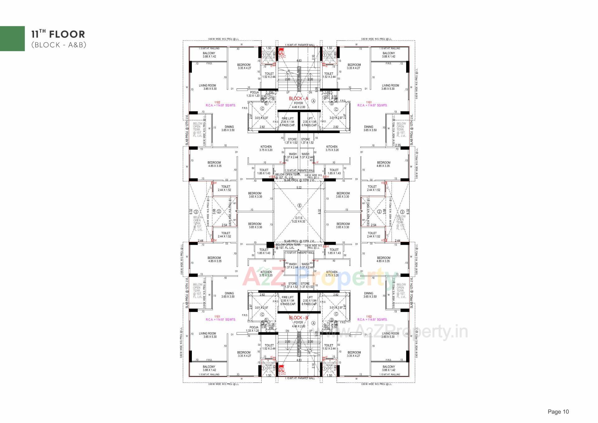 Layout of real estate project Dream Vianna located at Hebatpur, Ahmedabad, Gujarat