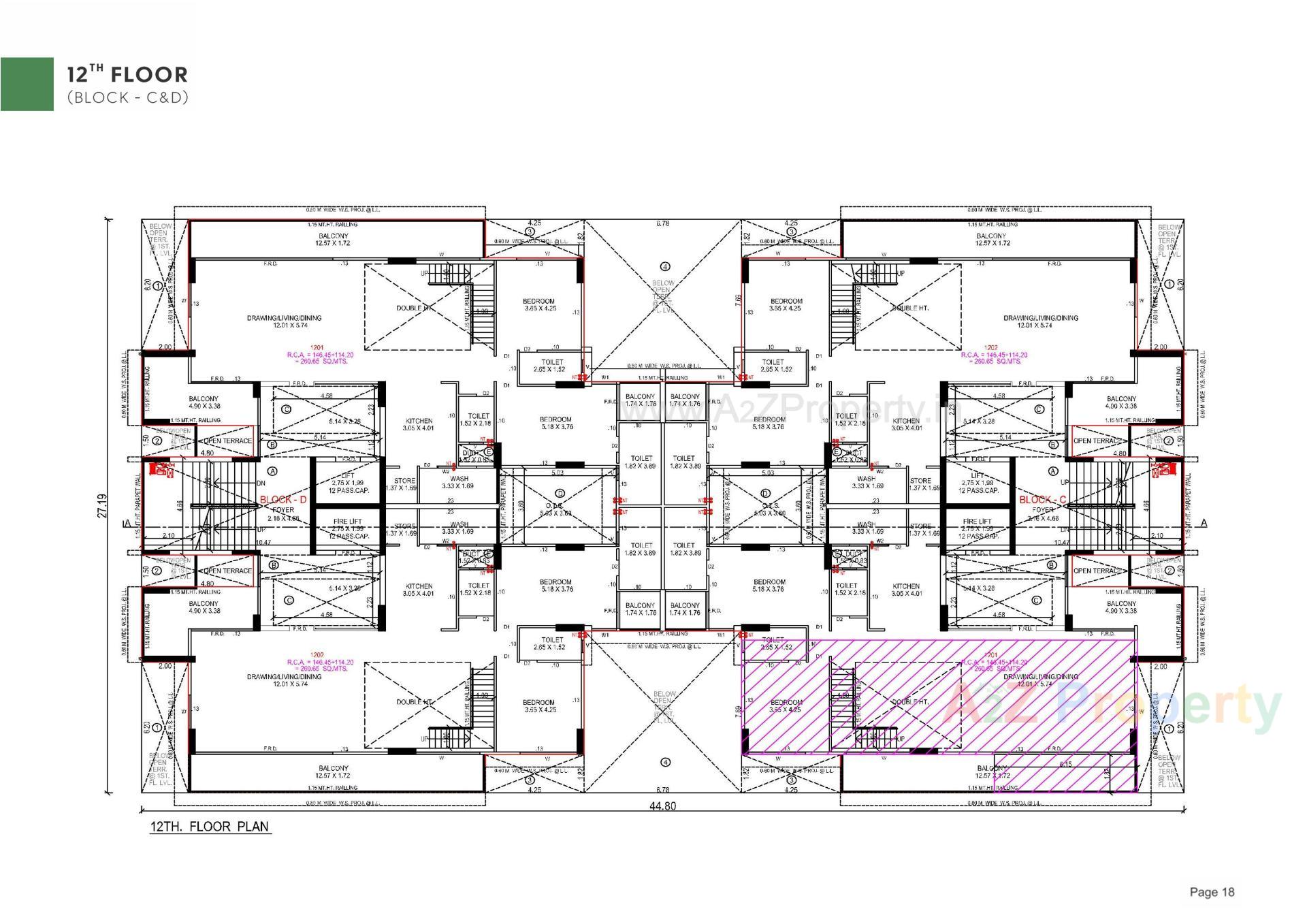 Layout of real estate project Dream Vianna located at Hebatpur, Ahmedabad, Gujarat