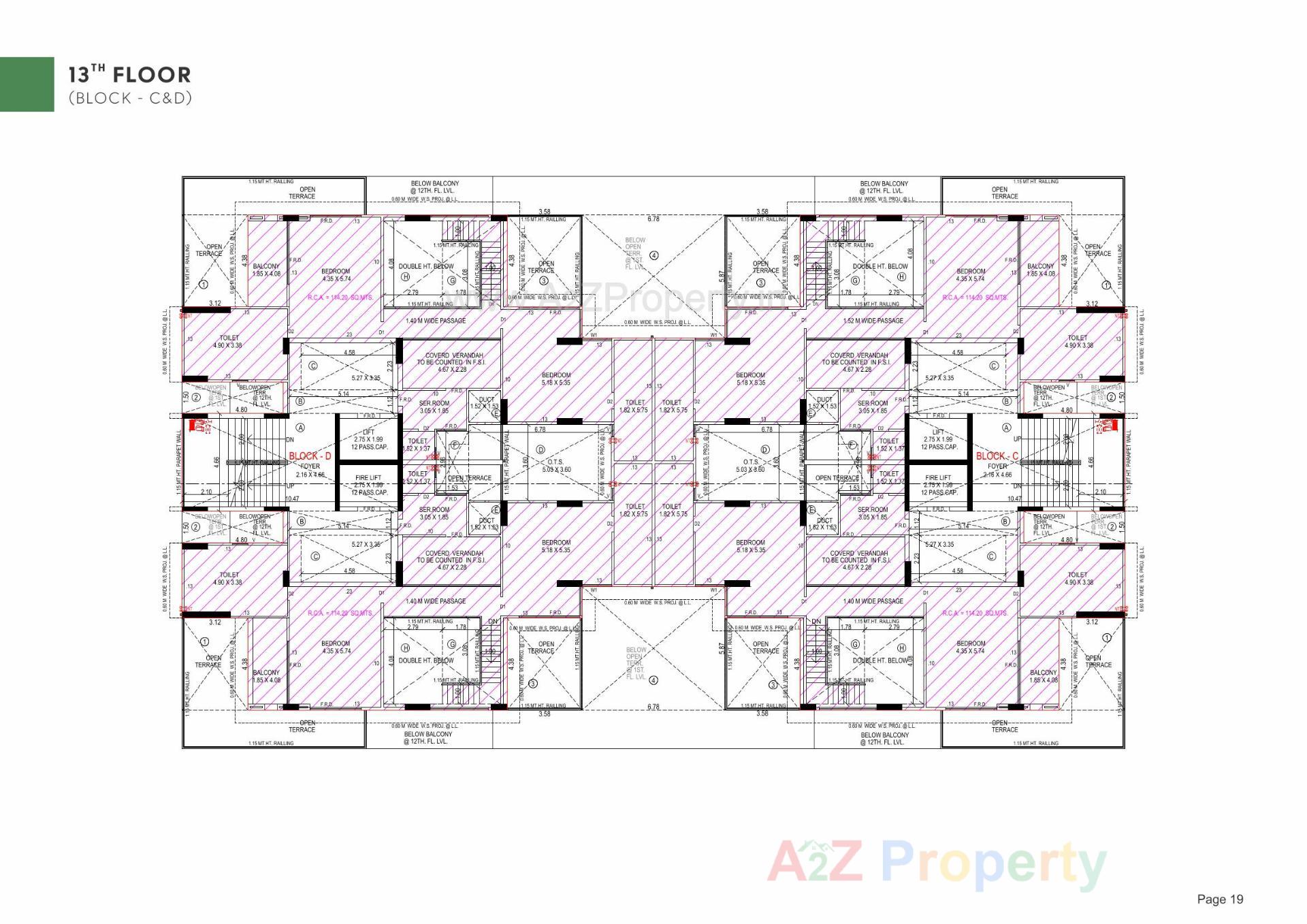 Layout of real estate project Dream Vianna located at Hebatpur, Ahmedabad, Gujarat