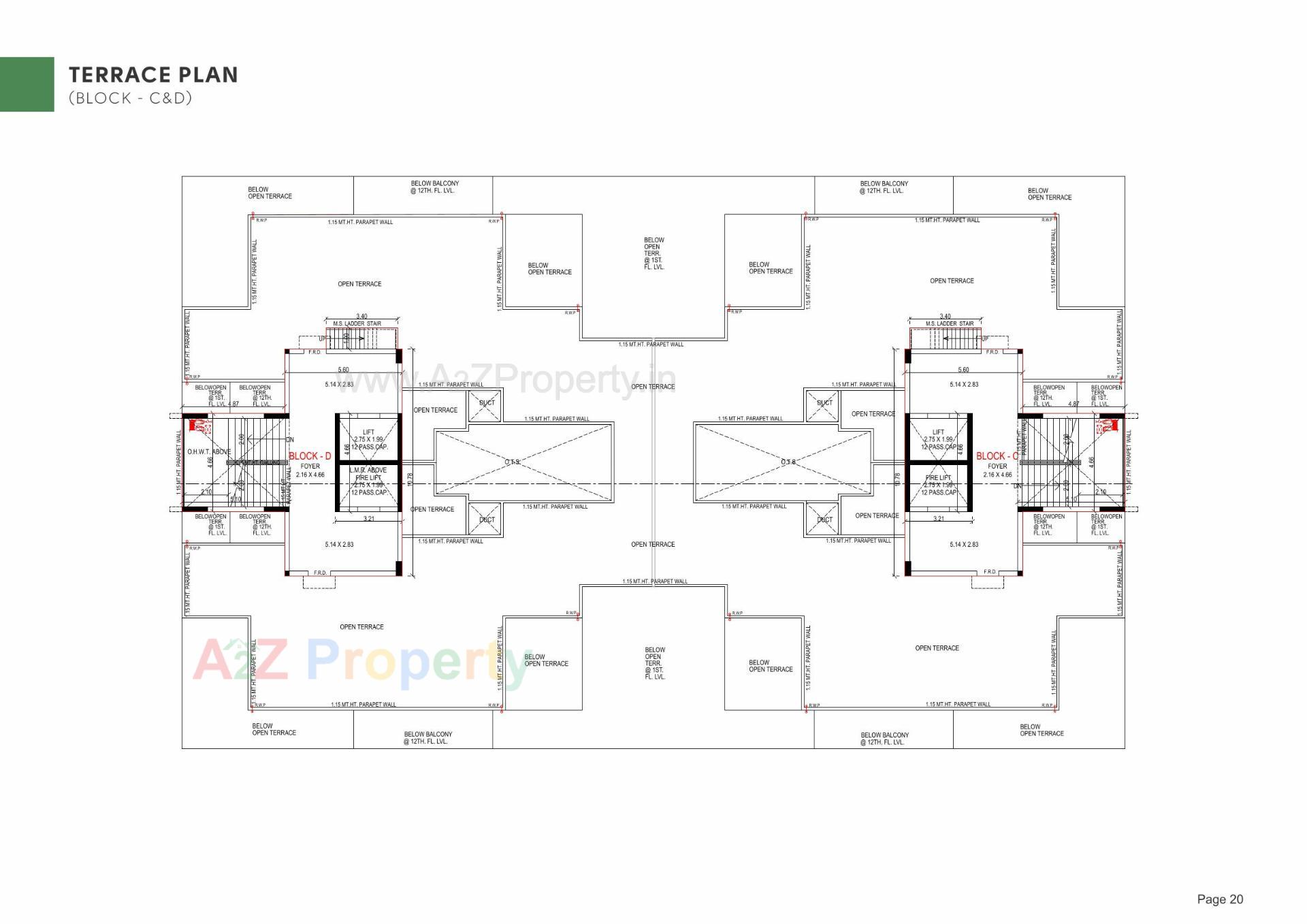 Layout of real estate project Dream Vianna located at Hebatpur, Ahmedabad, Gujarat