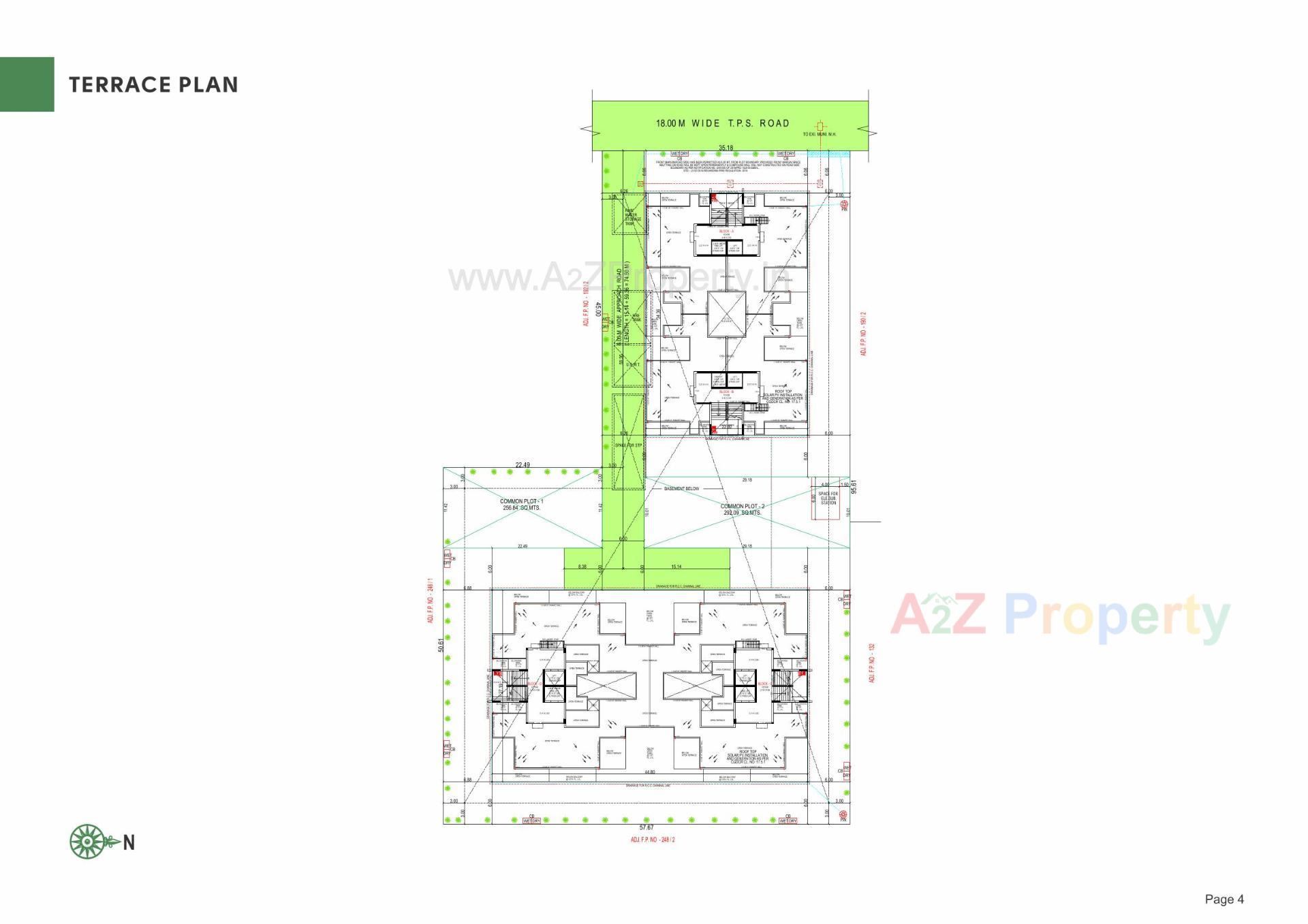 Layout of real estate project Dream Vianna located at Hebatpur, Ahmedabad, Gujarat
