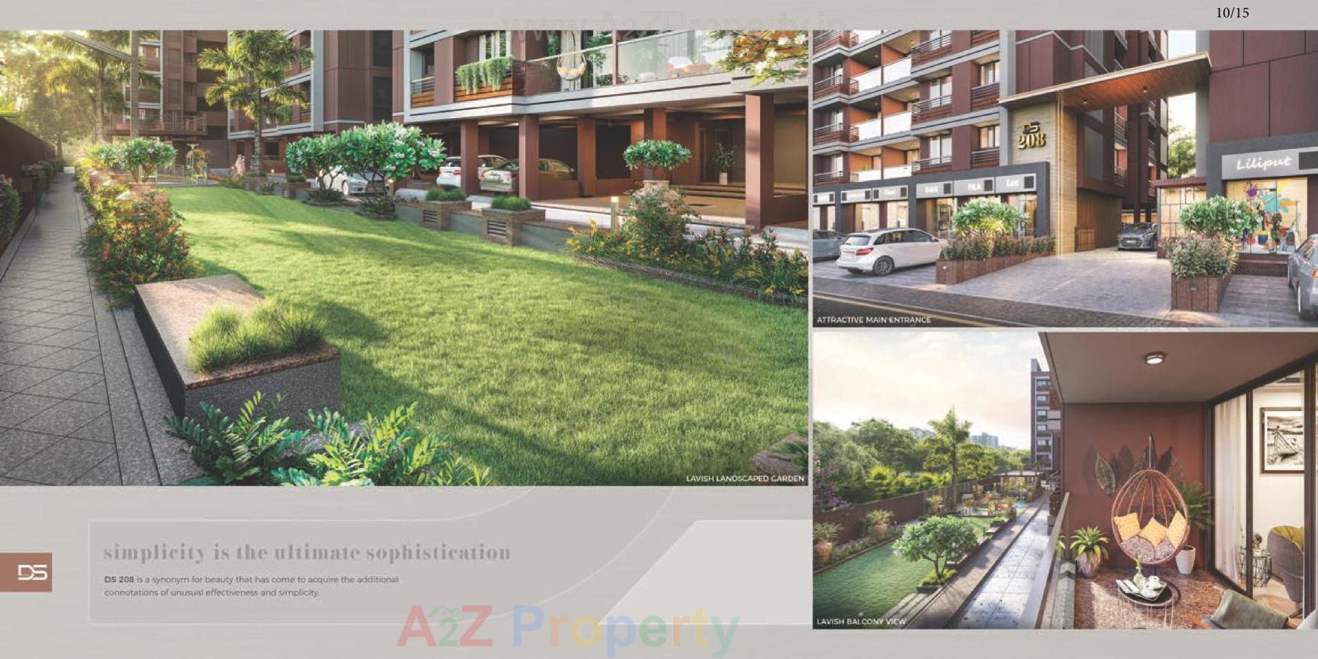 3D Elevation of real estate project Ds 20 located at Odhav, Ahmedabad, Gujarat