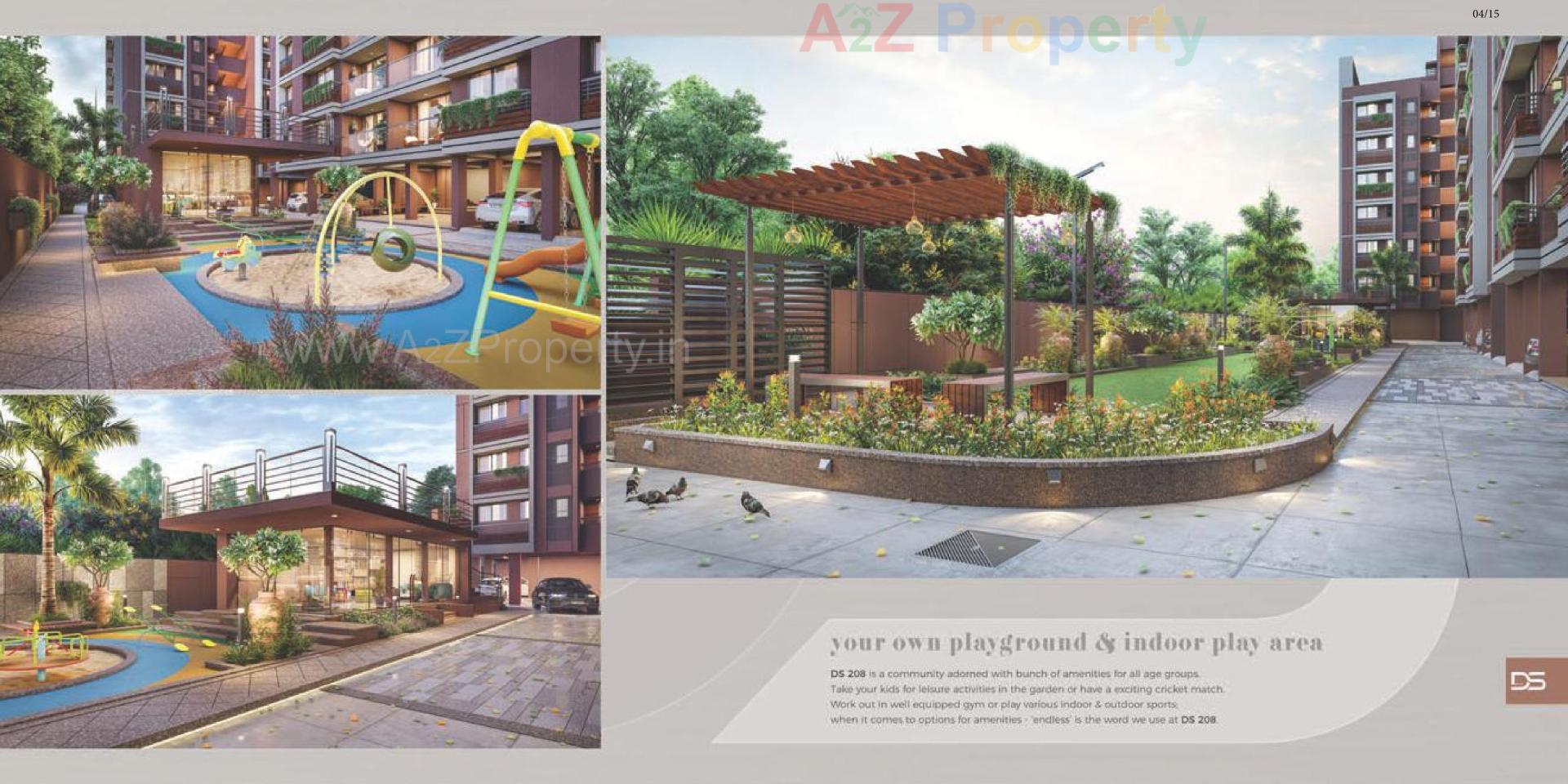 3D Elevation of real estate project Ds 20 located at Odhav, Ahmedabad, Gujarat