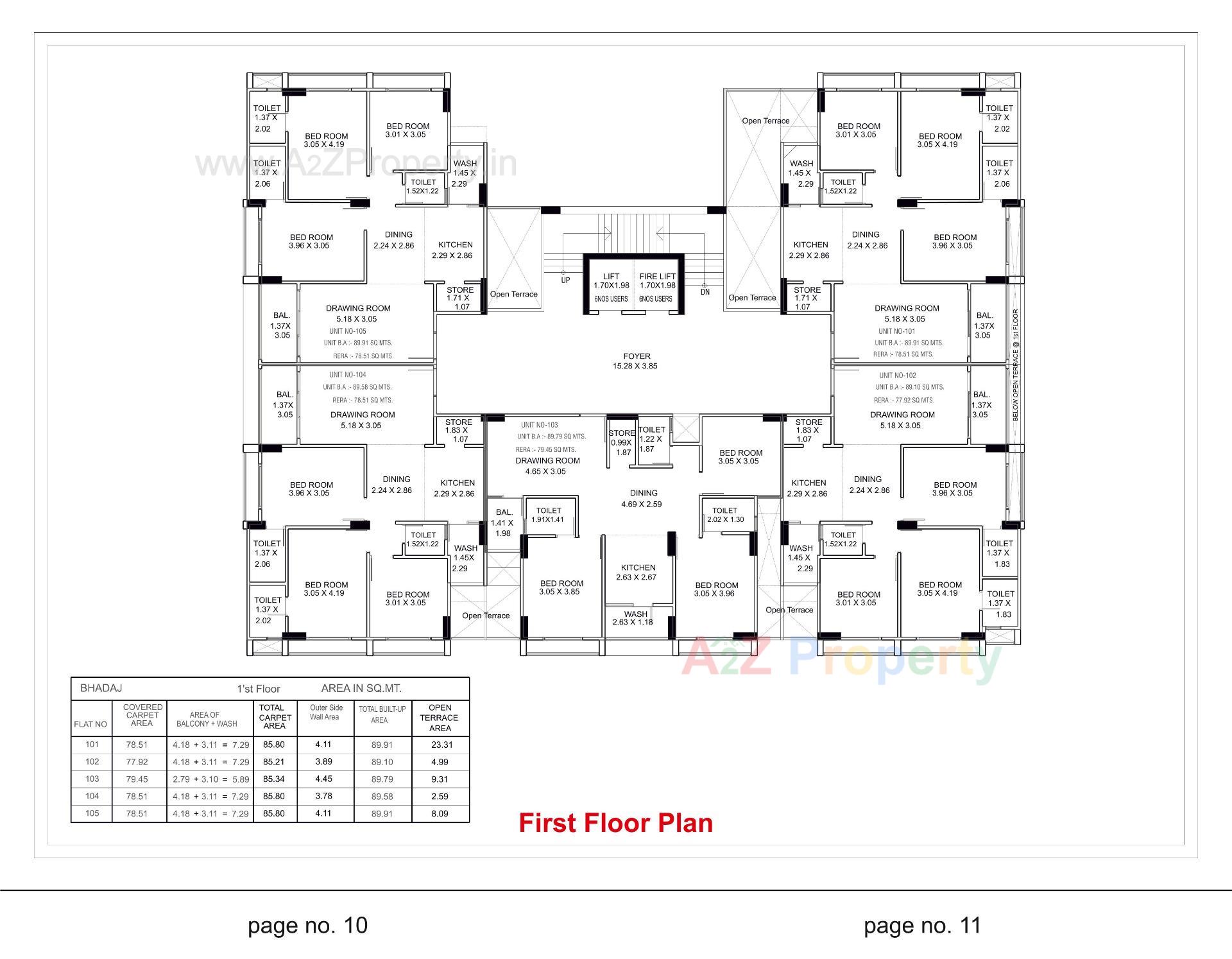 Layout of real estate project Dutt Lakeview located at Bhadaj, Ahmedabad, Gujarat