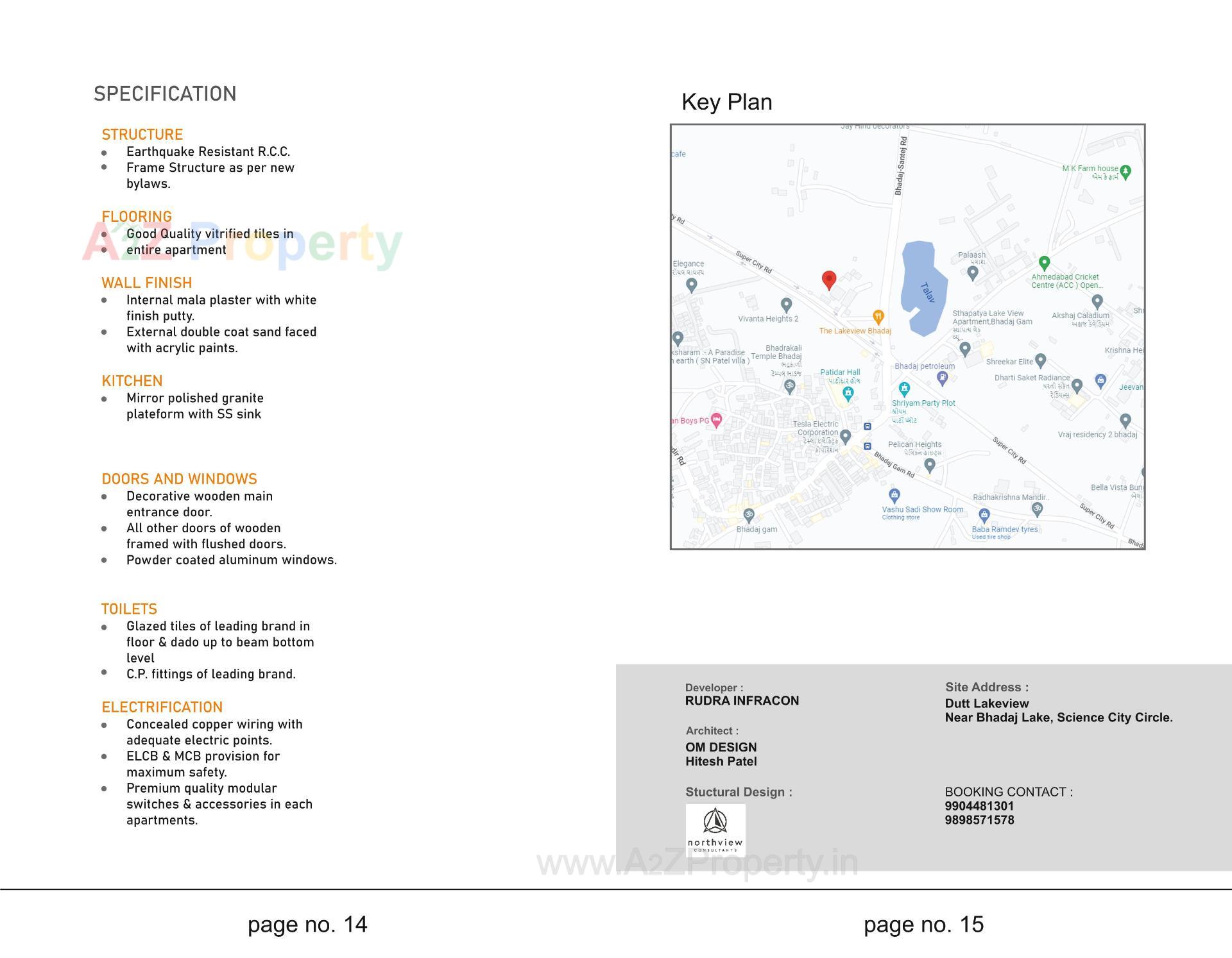  of real estate project Dutt Lakeview located at Bhadaj, Ahmedabad, Gujarat
