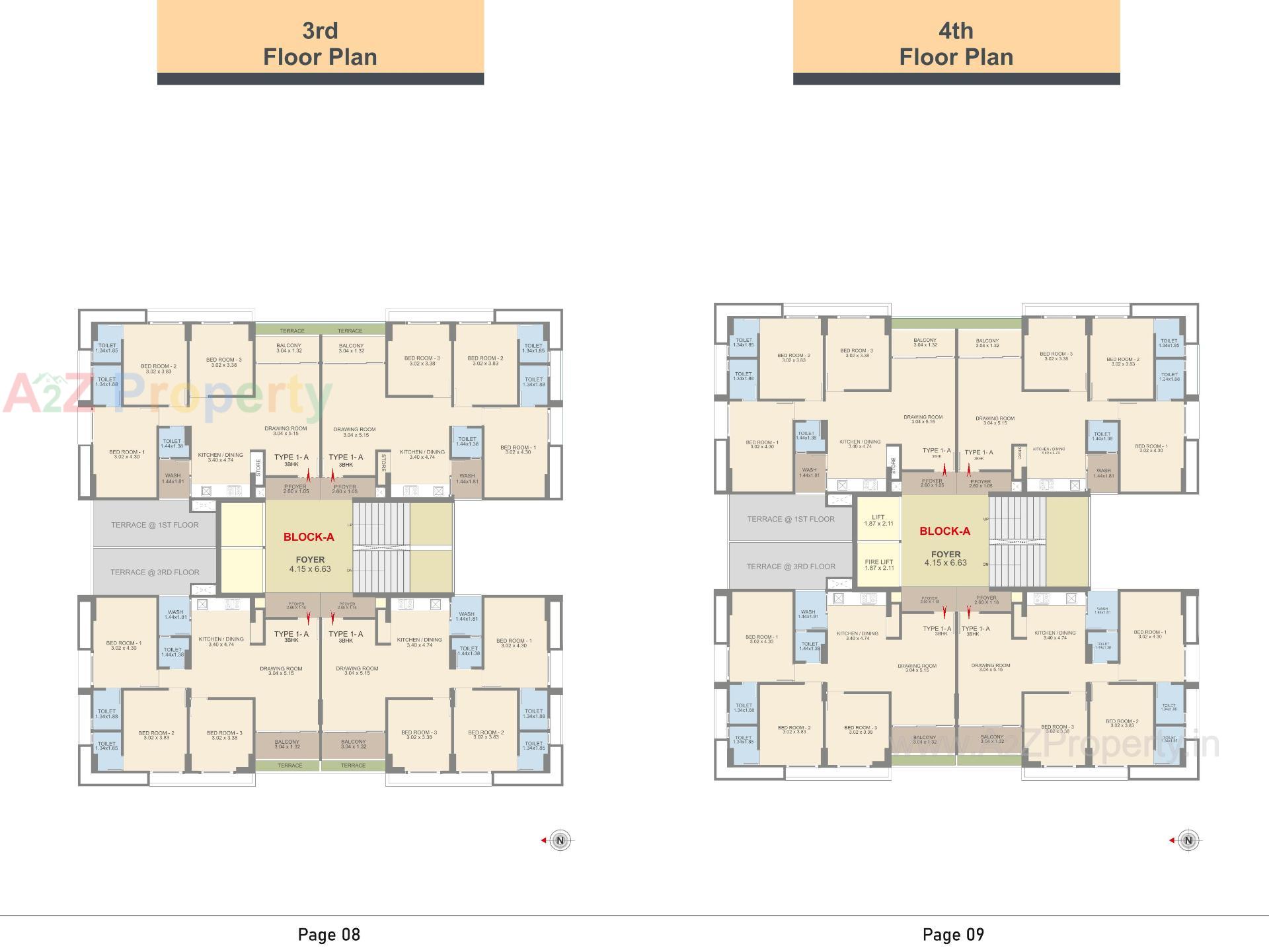 Layout of real estate project Dutt Paradise located at Tragad, Ahmedabad, Gujarat