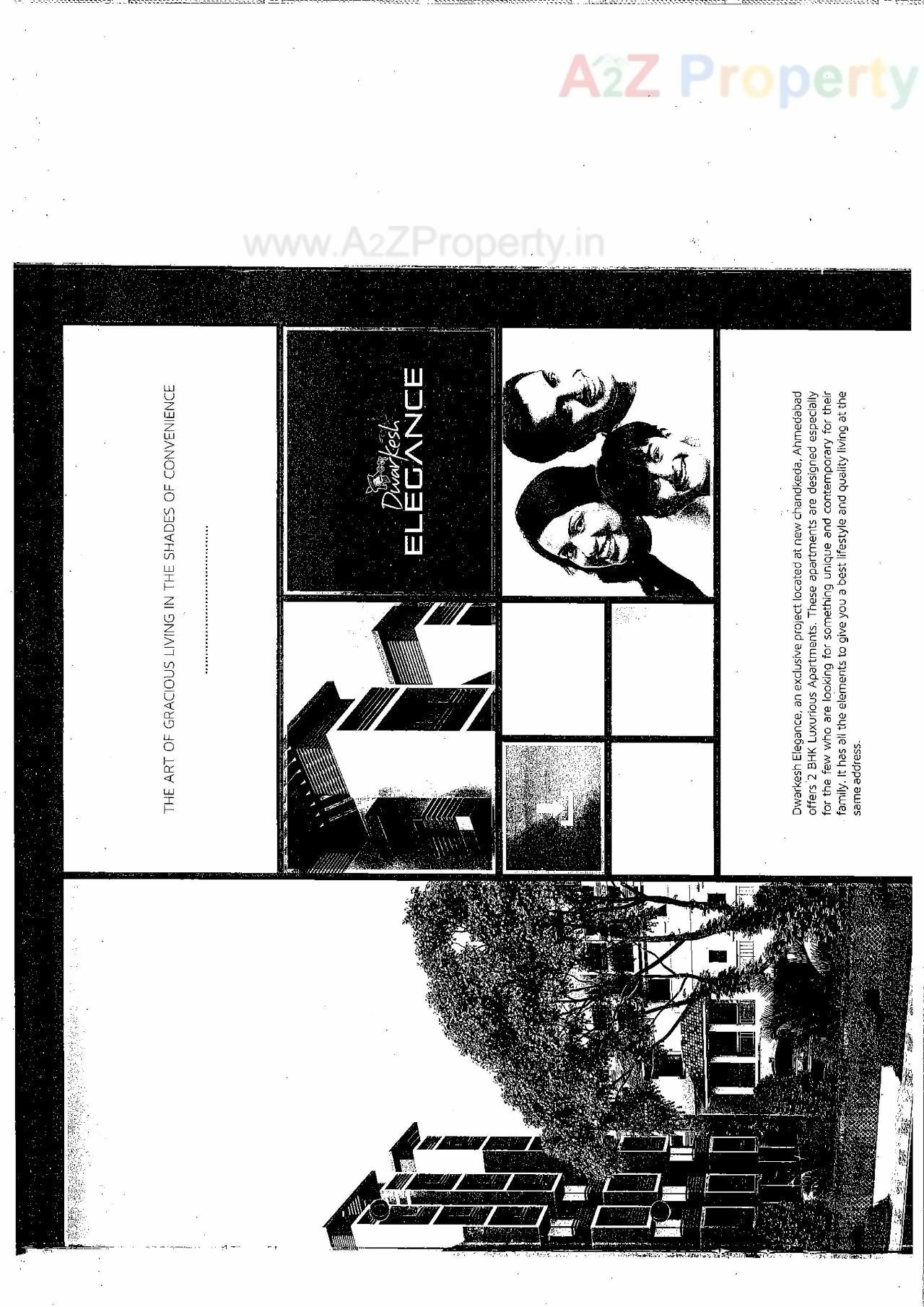  of real estate project Dwarkesh Elegance located at Zundal, Ahmedabad, Gujarat